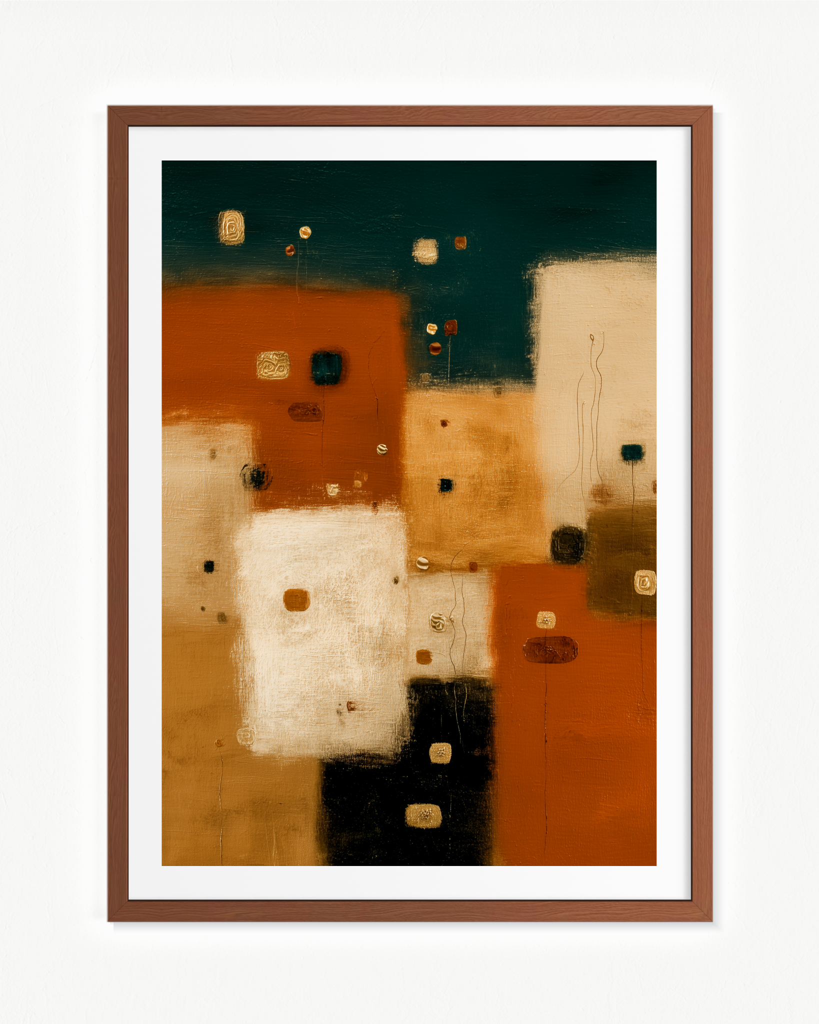 Alzan vuelo las ventanas · 70 × 100 cm