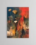 Combustión botánica · 70 × 100 cm