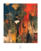 Combustión botánica · 70 × 100 cm