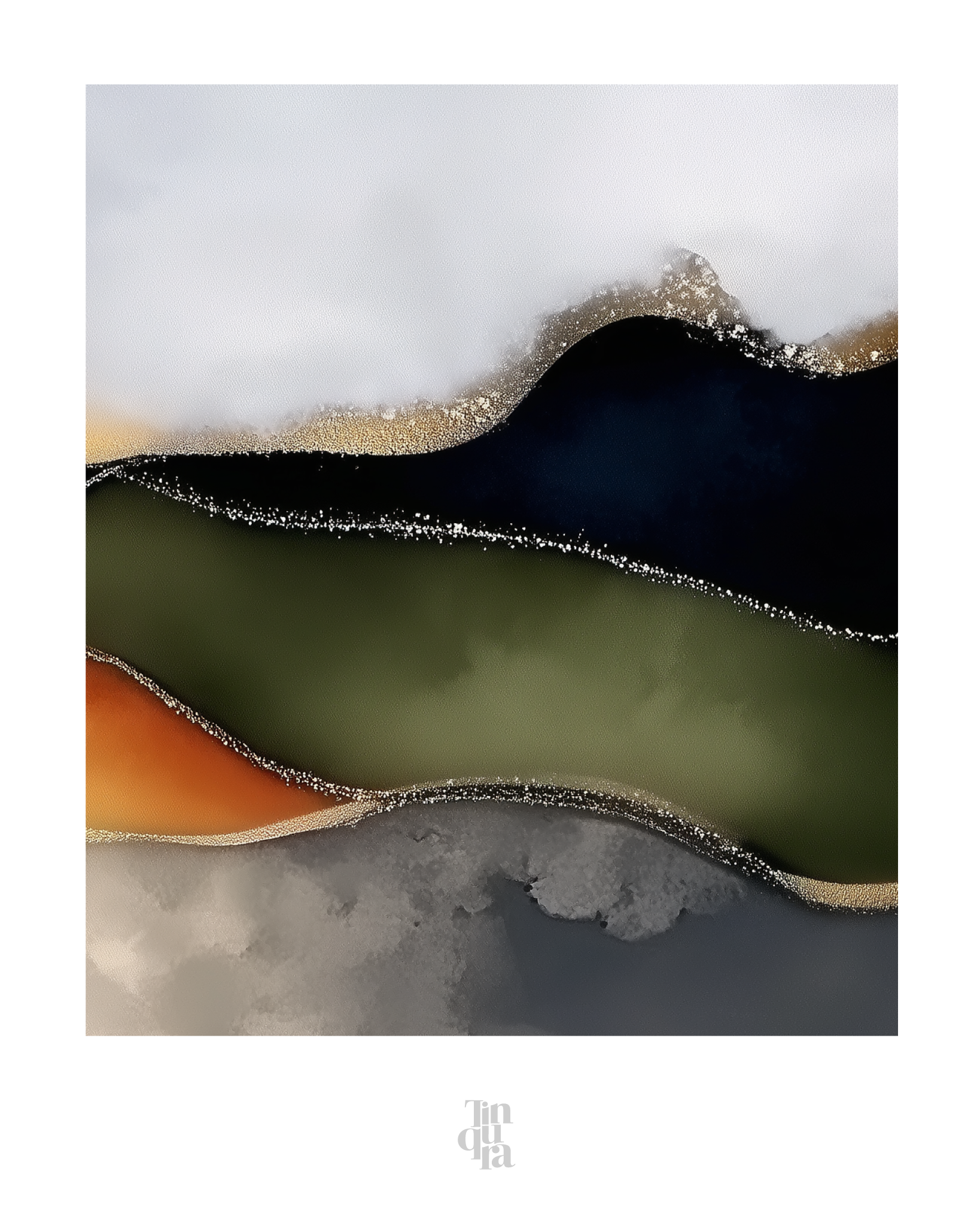 Estratos · 70 × 100 cm