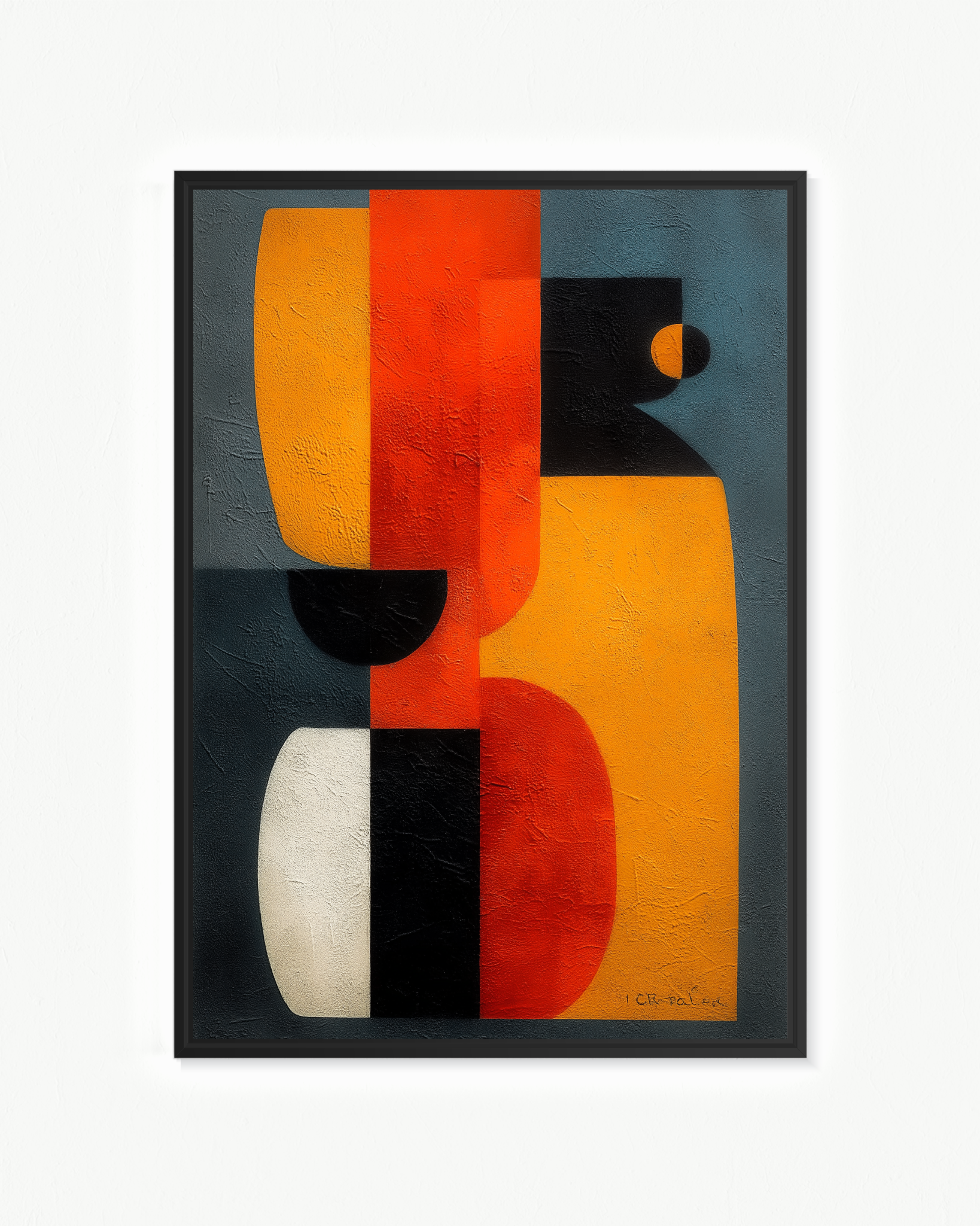 Las variables de la máscara · 70 × 100 cm