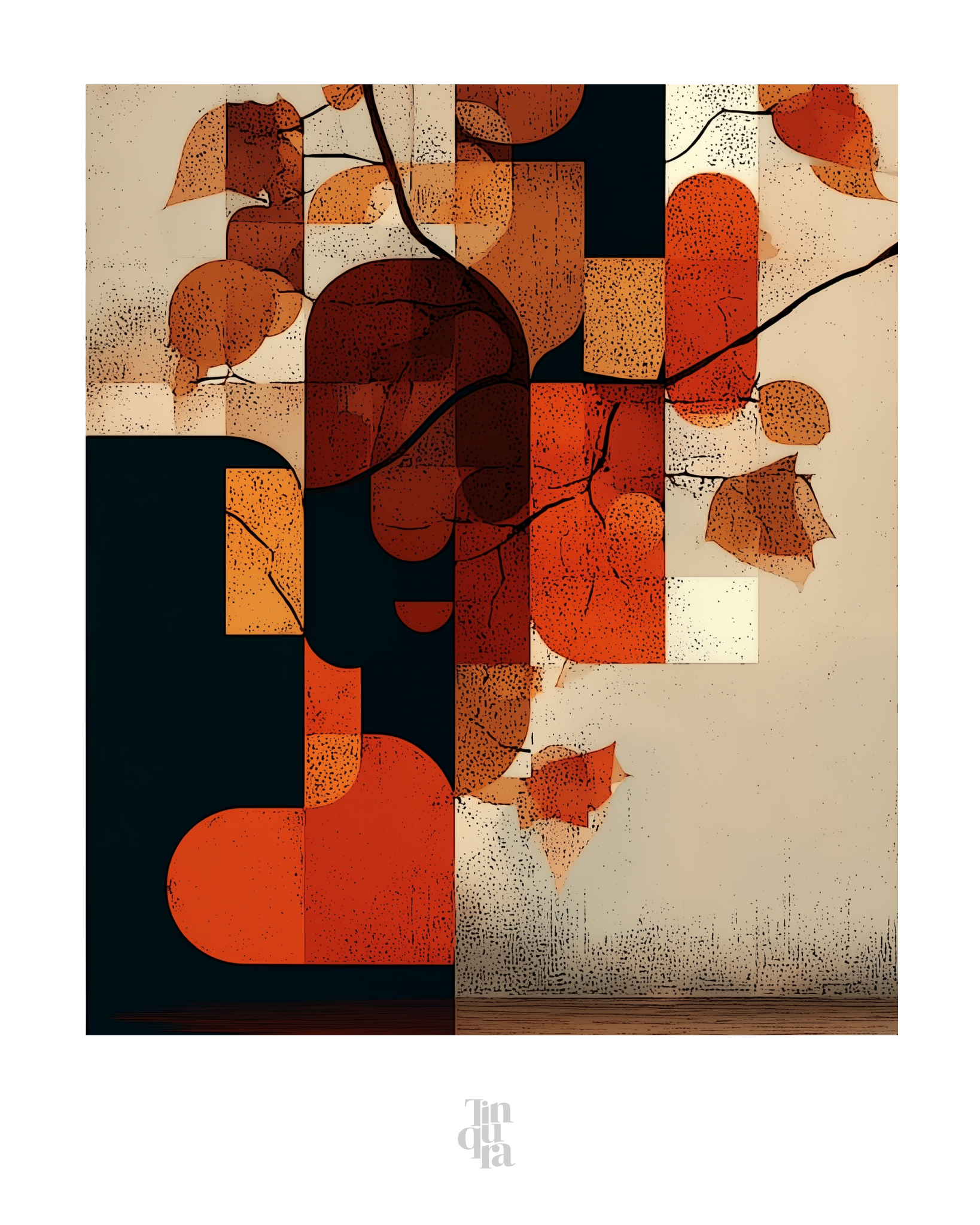 Derrotado el muro · 70 × 100 cm