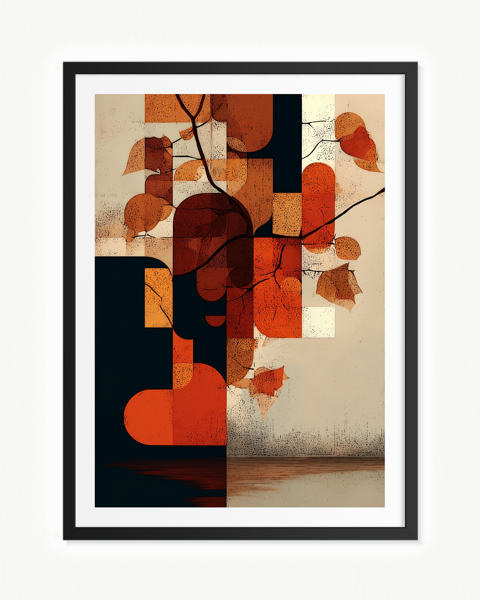 Derrotado el muro · 70 × 100 cm