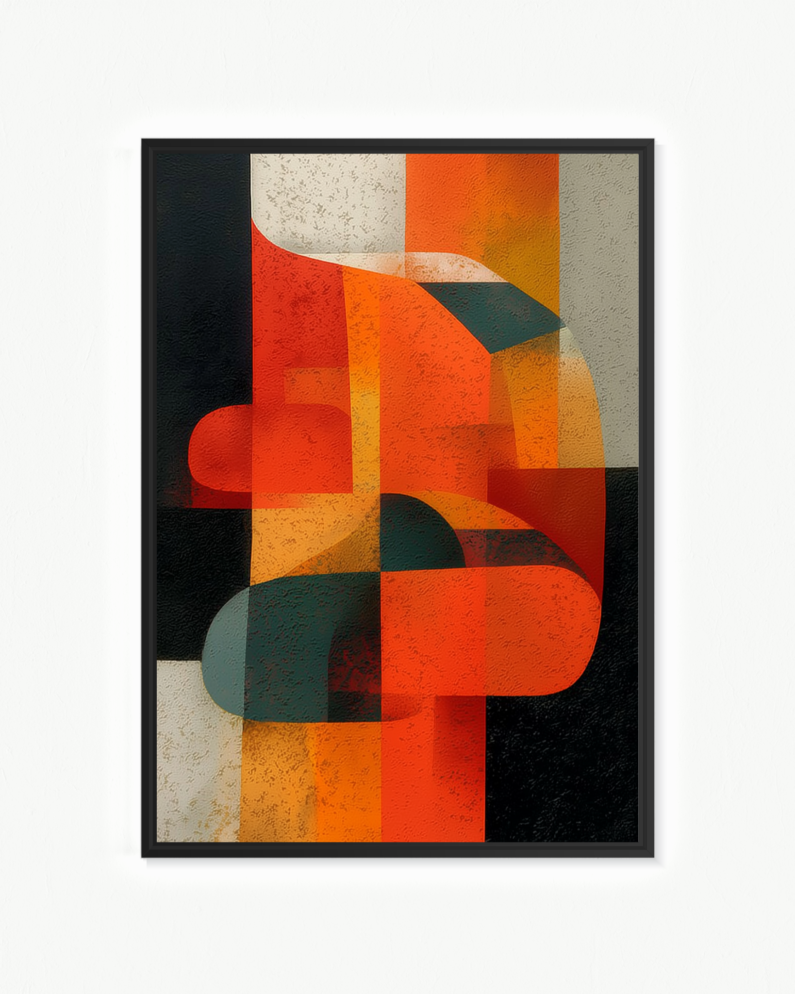 El abrazo · 70 × 100 cm