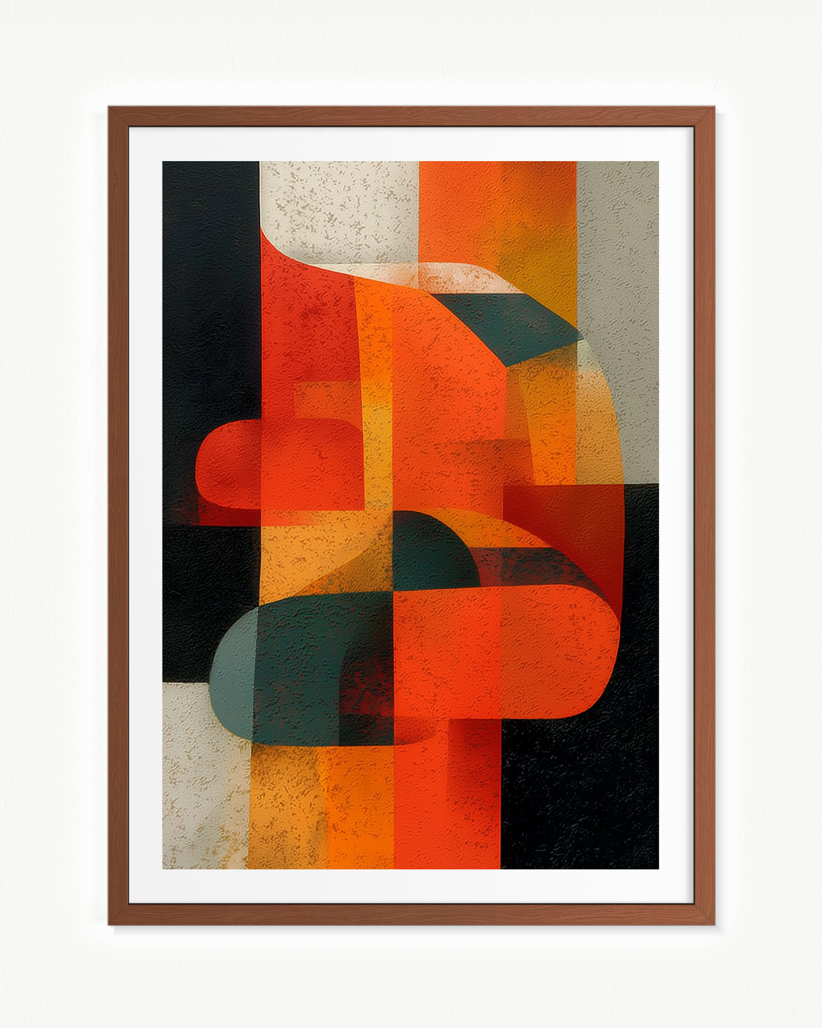 El abrazo · 70 × 100 cm
