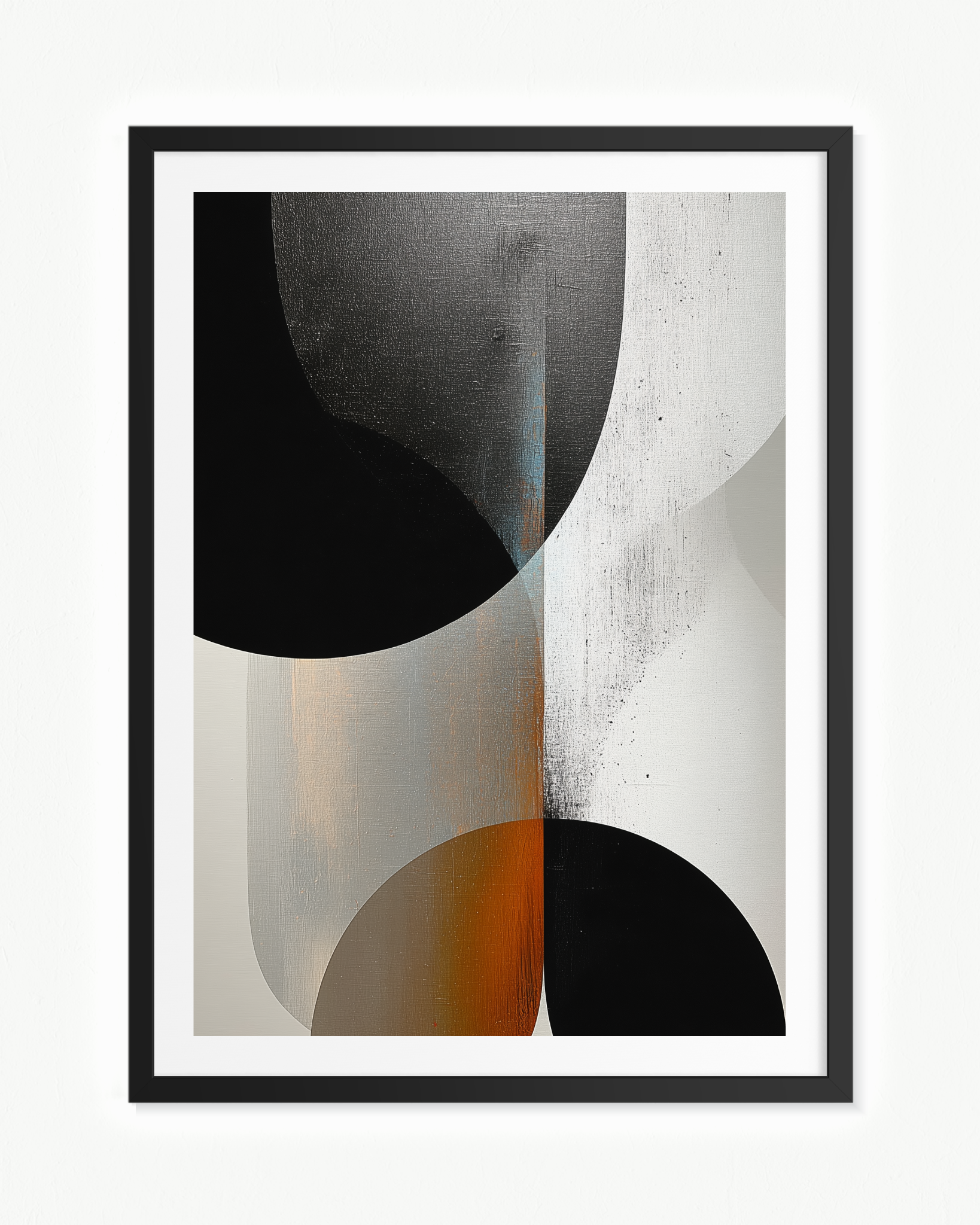 Proximidad — Paspartú Negro, 70 × 100 cm