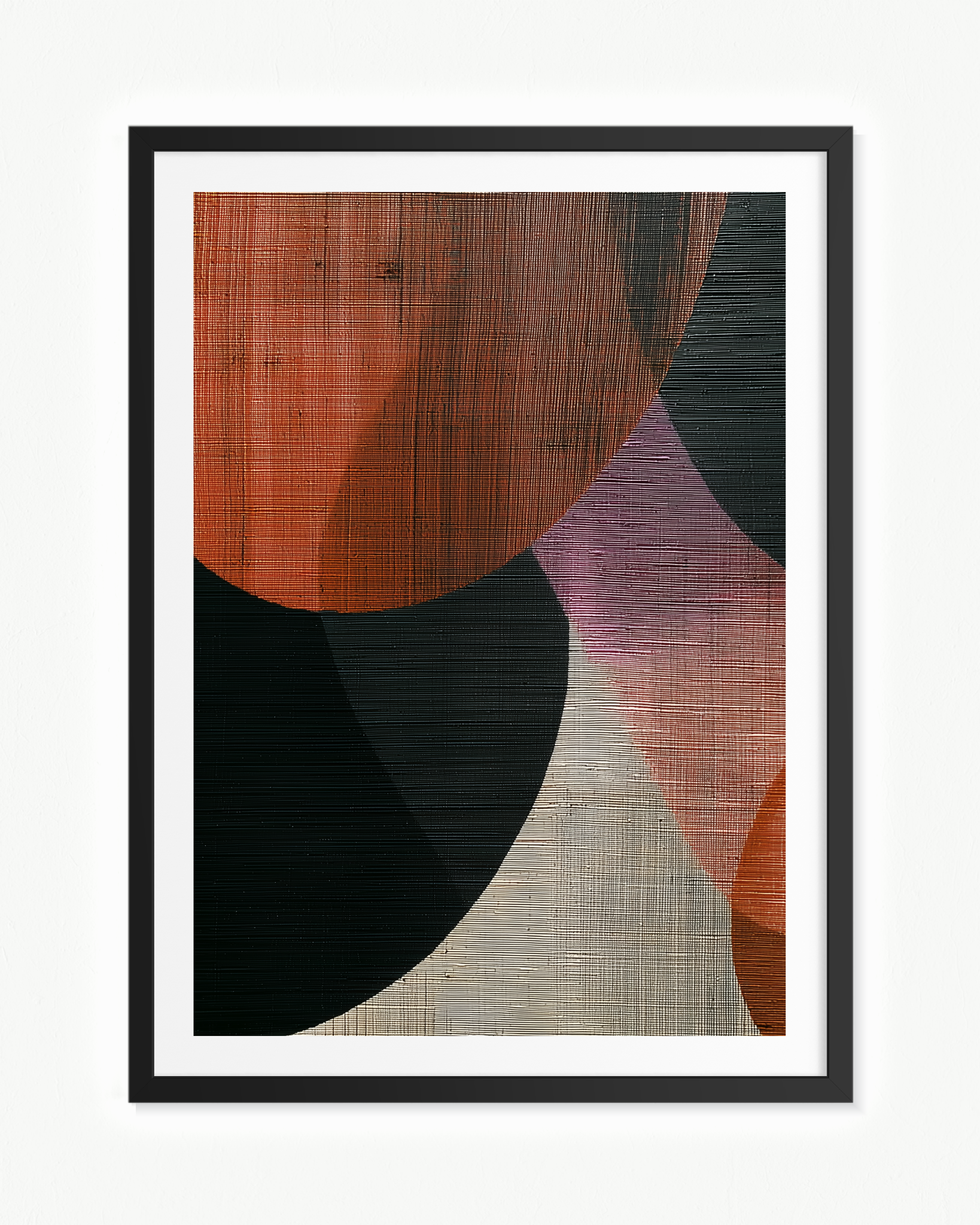 OBRA0098 – 70 x 100 cm — Paspartú Negro, 70 × 100 cm