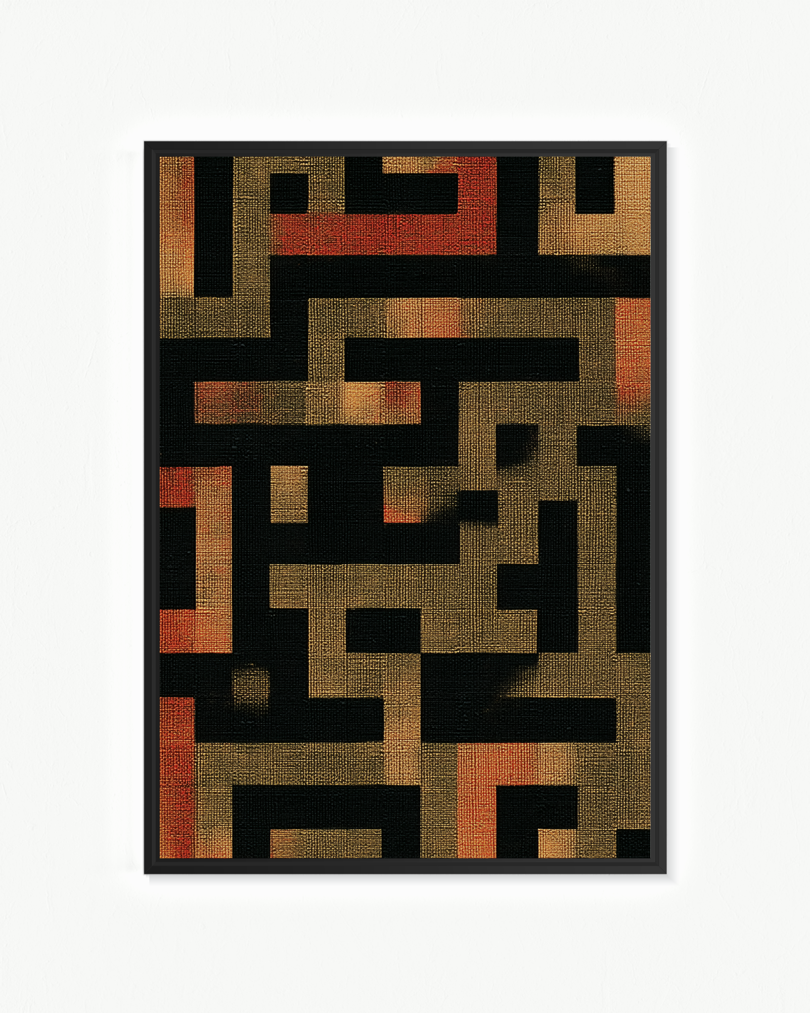 La salida — Flotante Marrón, 70 × 100 cm