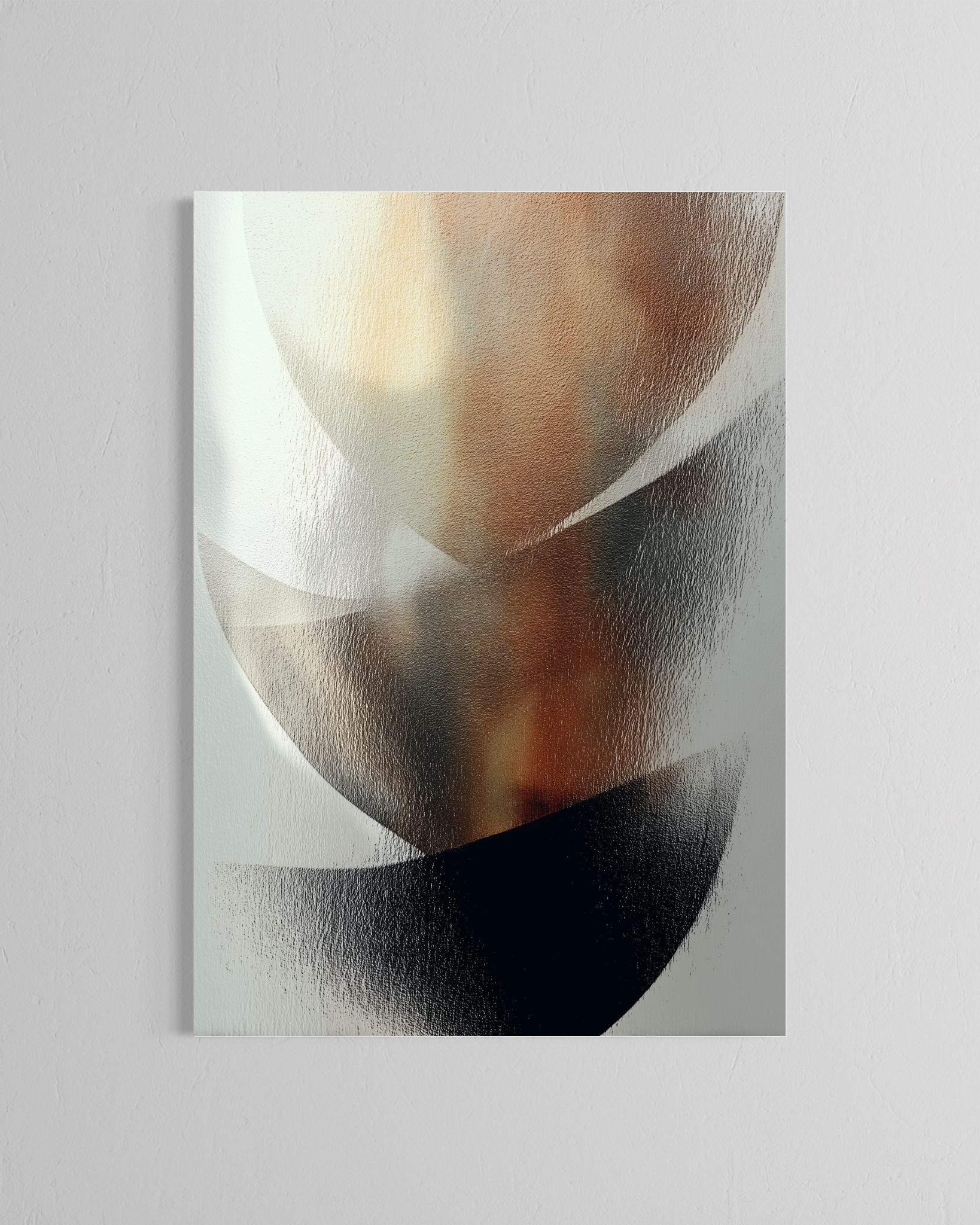 Veladuras descendentes · 70 × 100 cm