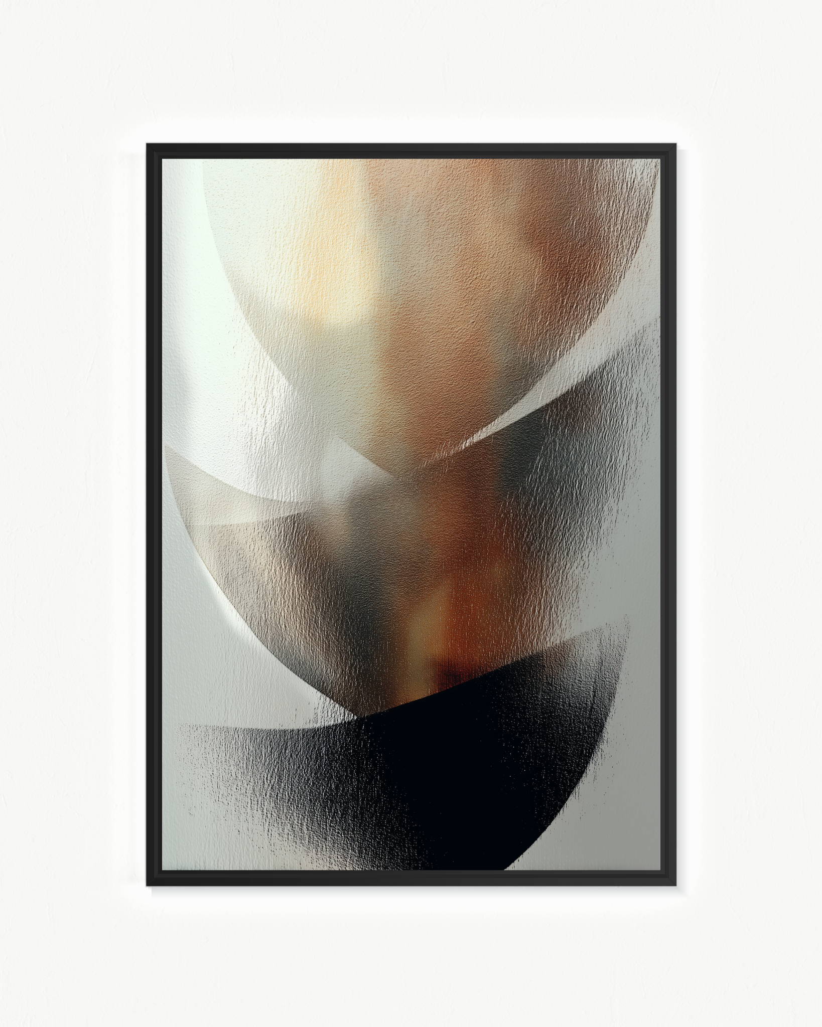 Veladuras descendentes · 70 × 100 cm