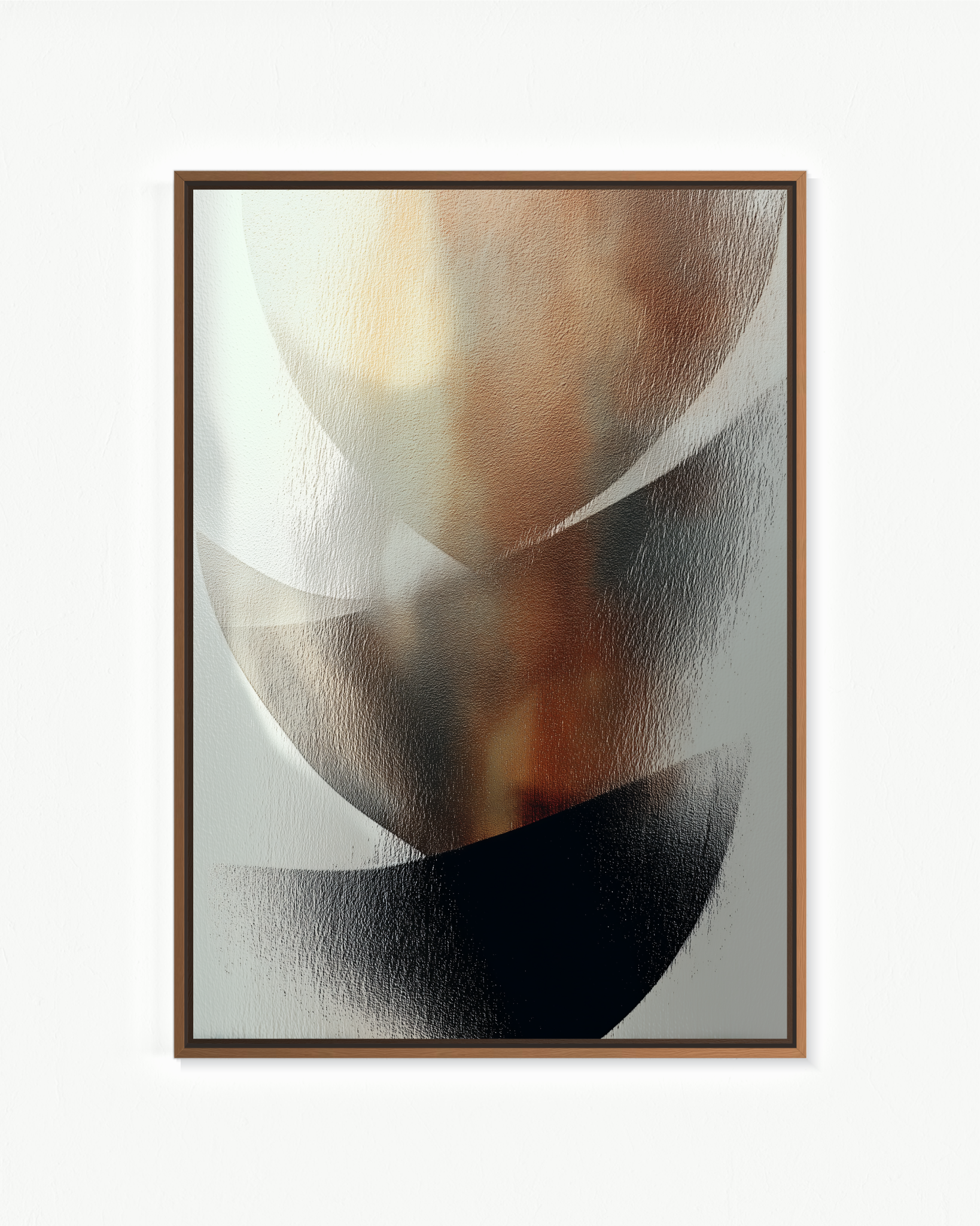 Veladuras descendentes · 70 × 100 cm