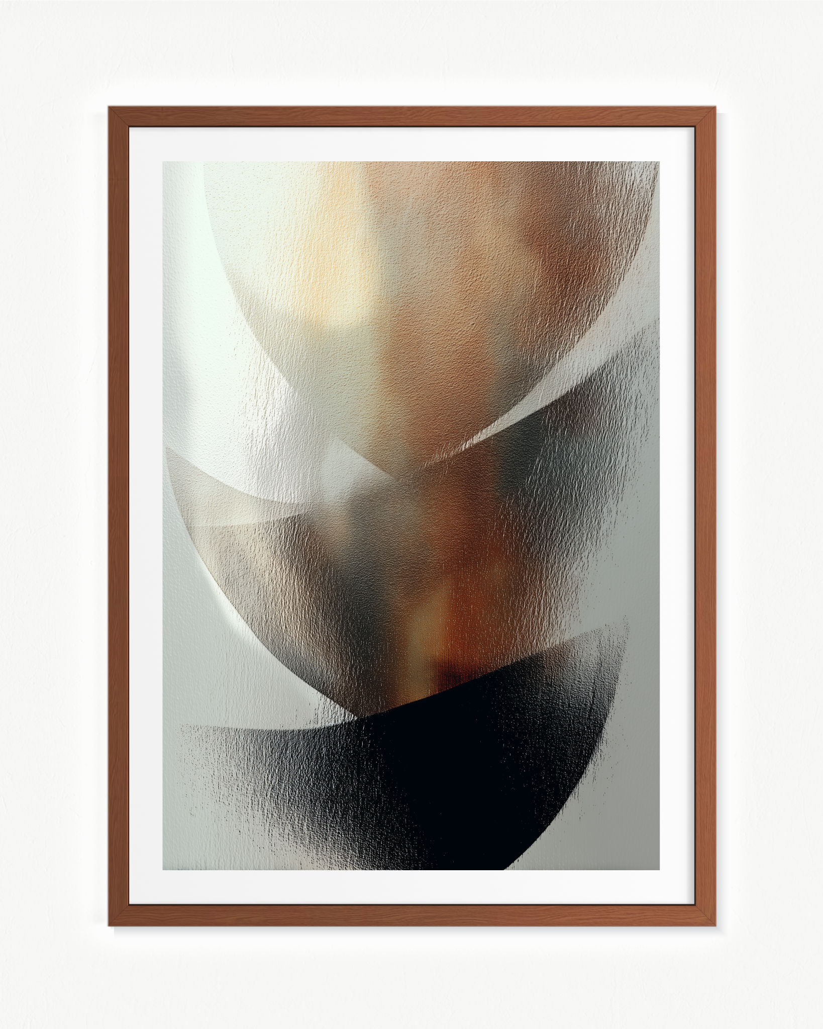 Veladuras descendentes · 70 × 100 cm