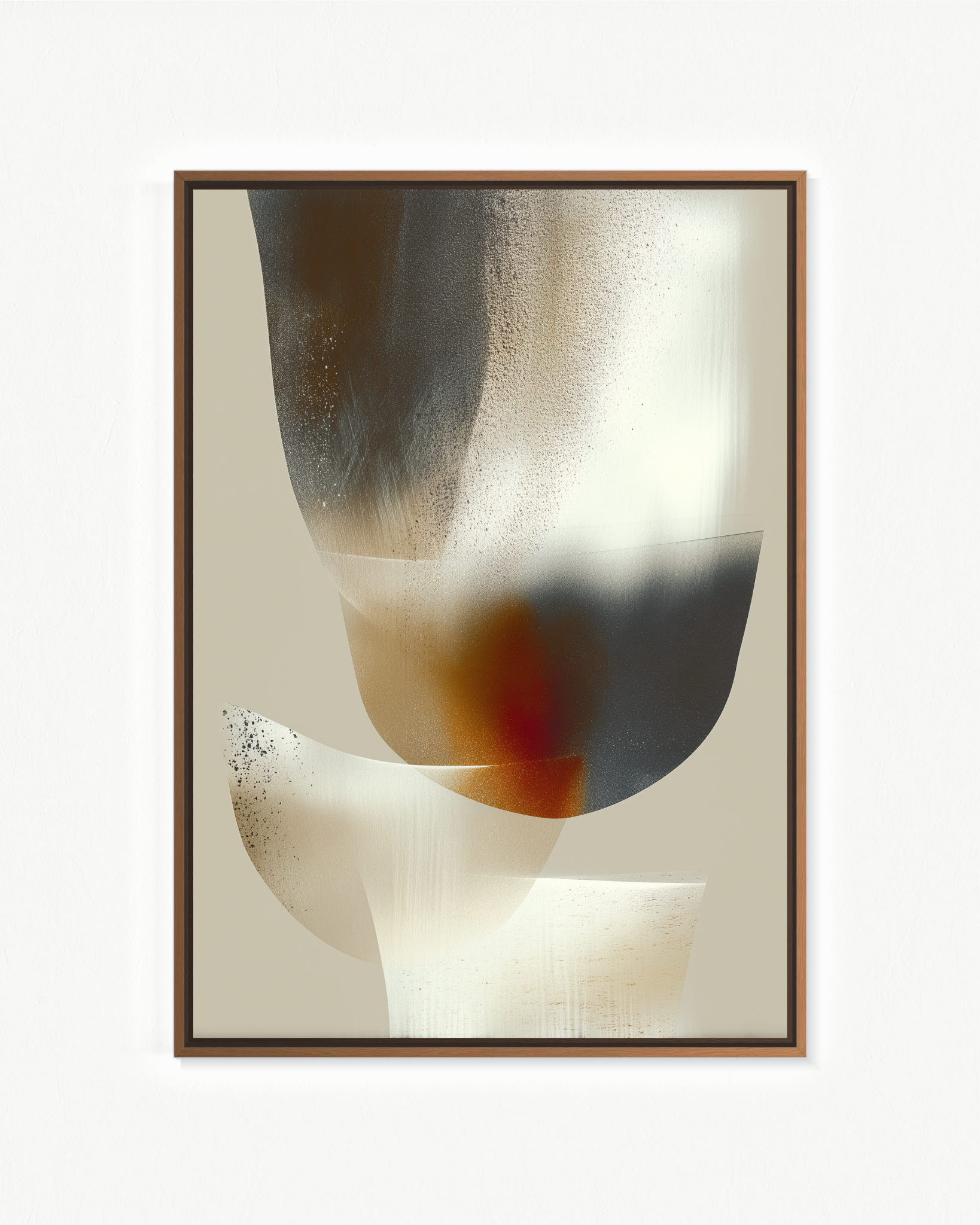 OBRA0102 – 70 x 100 cm — Flotante Negro, 70 × 100 cm