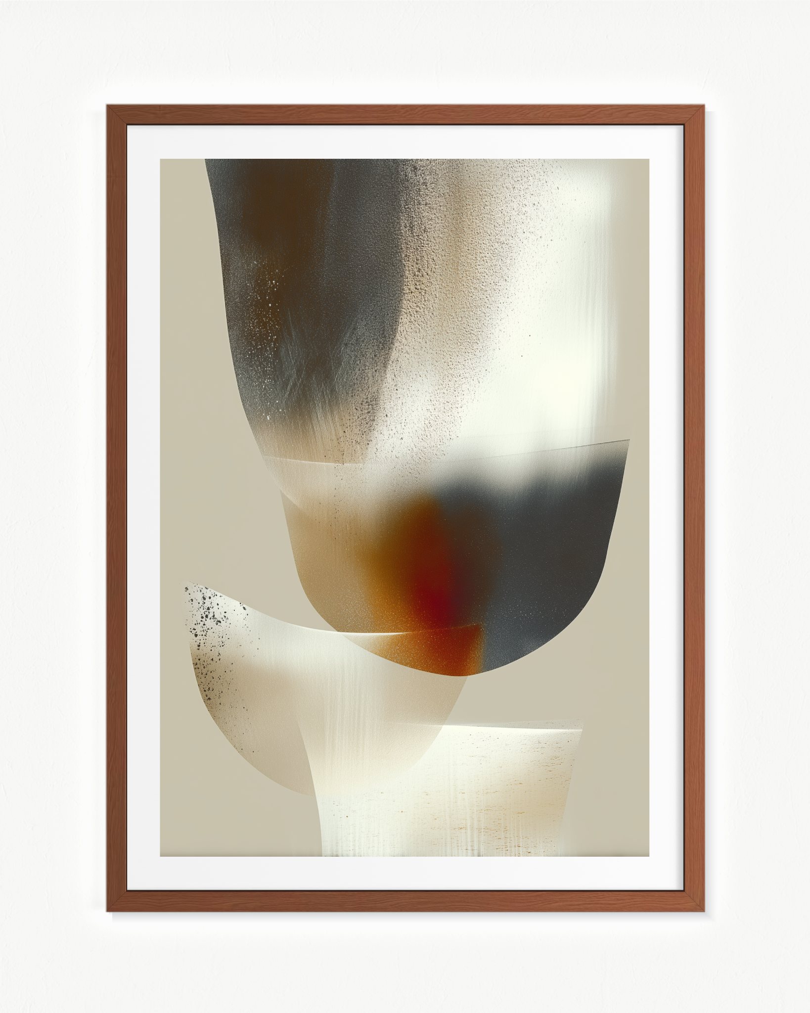 OBRA0102 – 70 x 100 cm — Paspartú Marrón, 70 × 100 cm