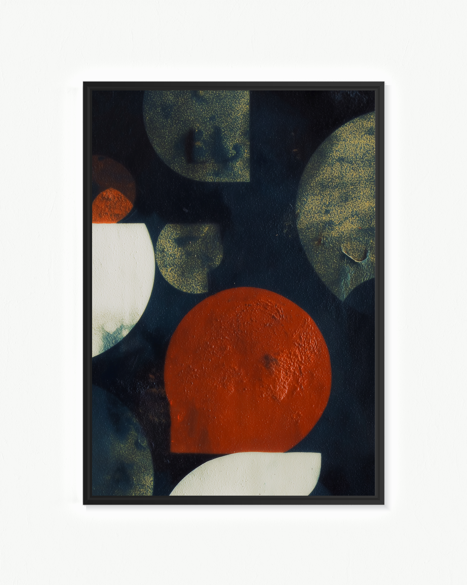 Sistema — Flotante Marrón, 70 × 100 cm