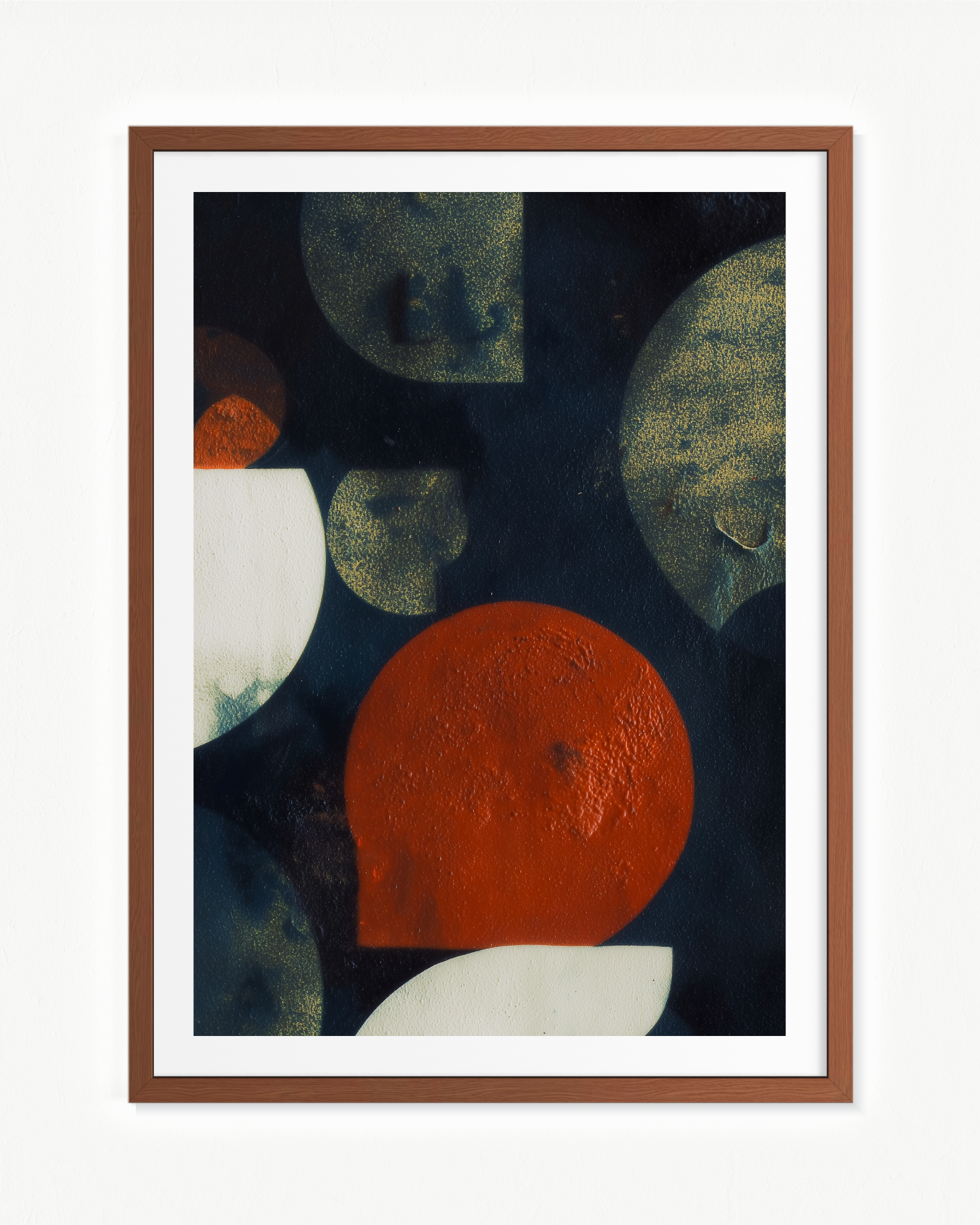 Sistema — Paspartú Marrón, 70 × 100 cm