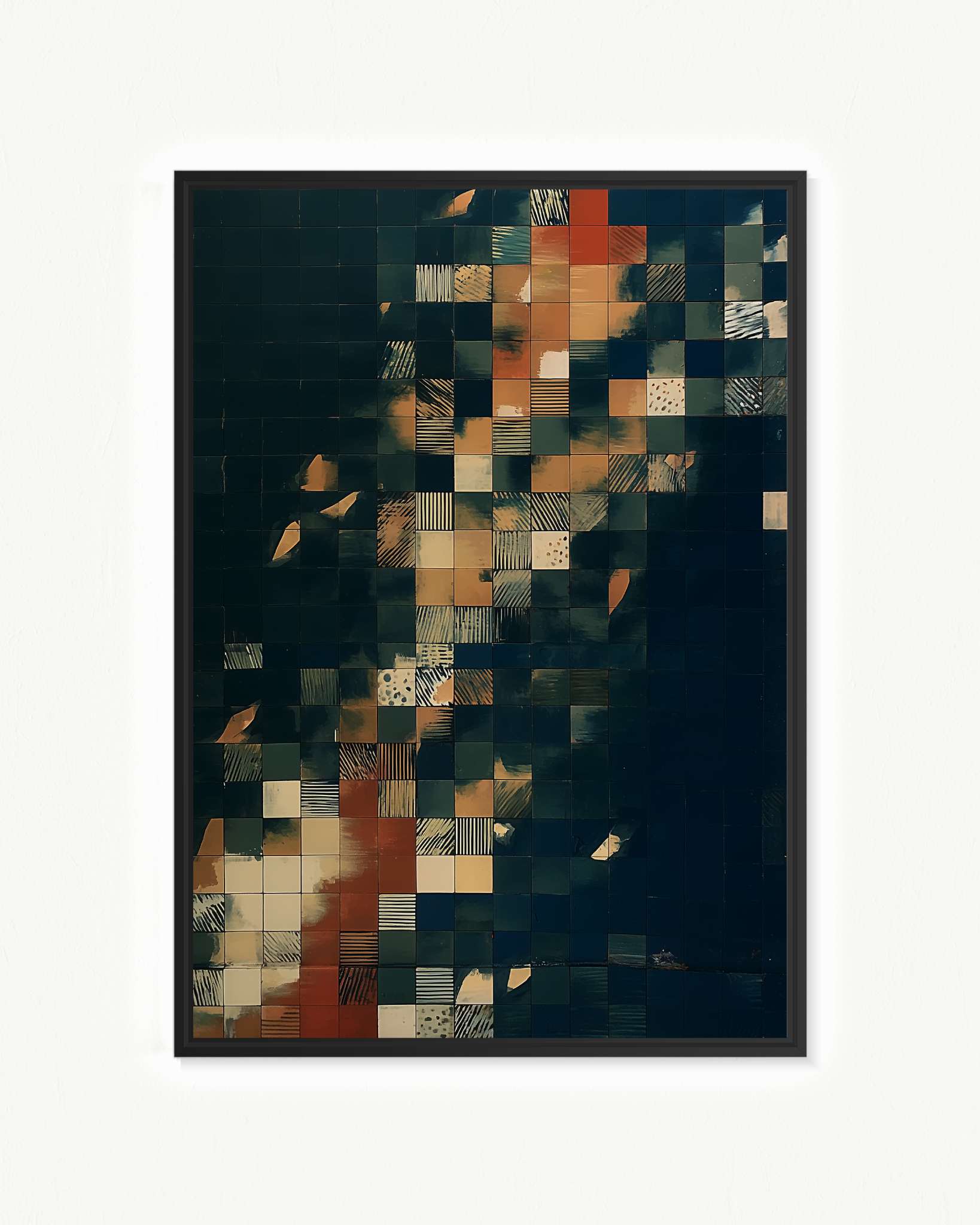 Baldosas sumergidas · 70 × 100 cm