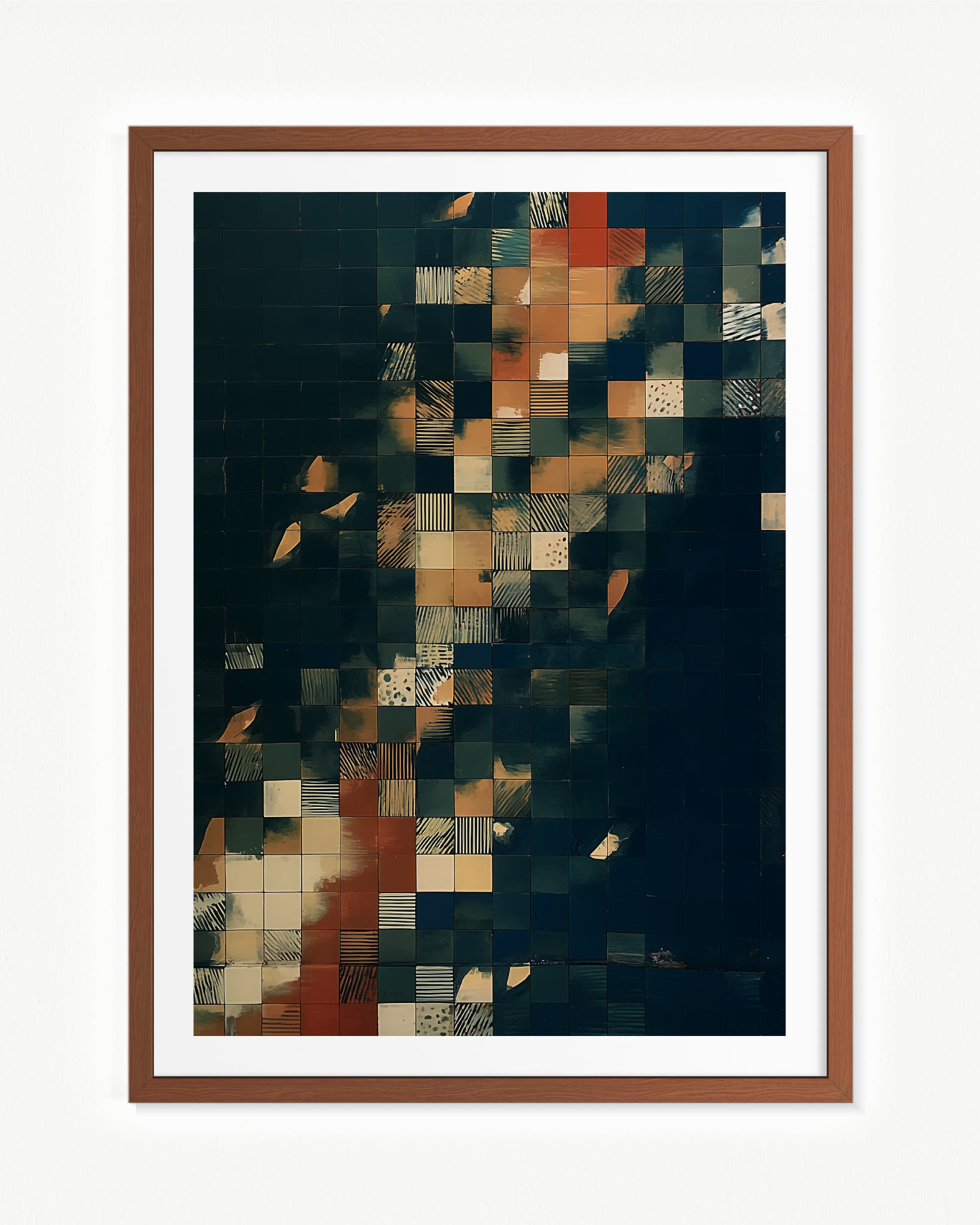 Baldosas sumergidas · 70 × 100 cm