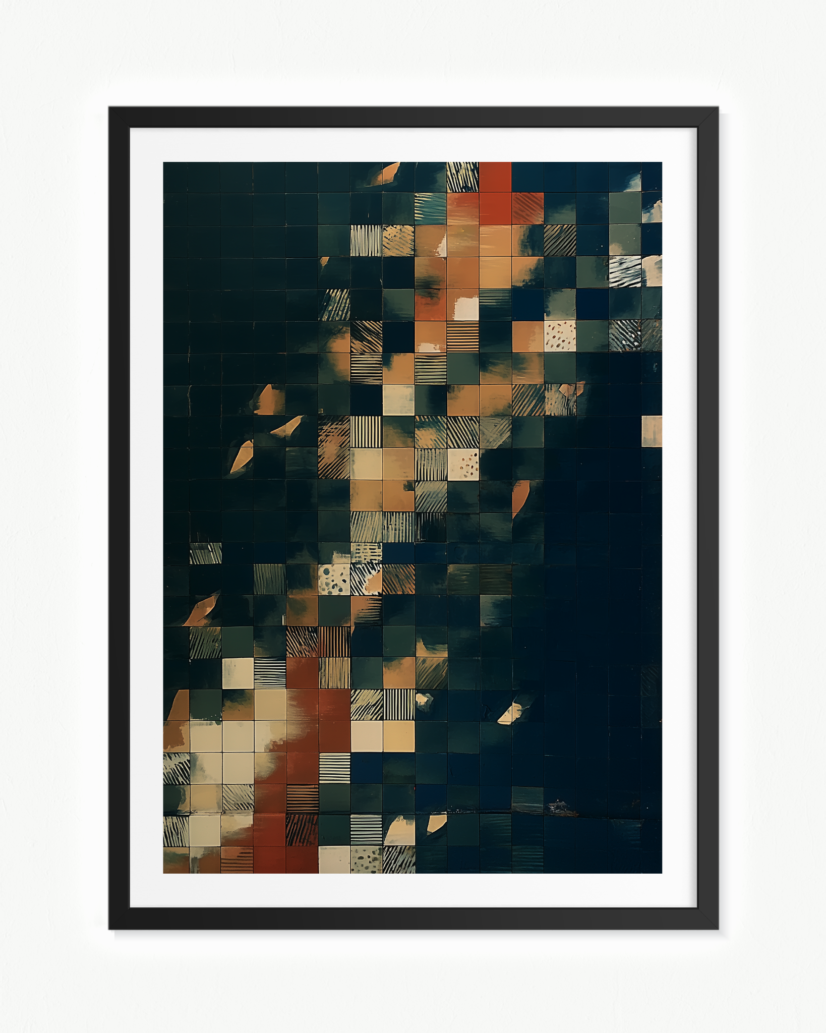 Baldosas sumergidas · 70 × 100 cm
