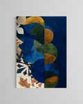 Herbario azul · 70 × 100 cm