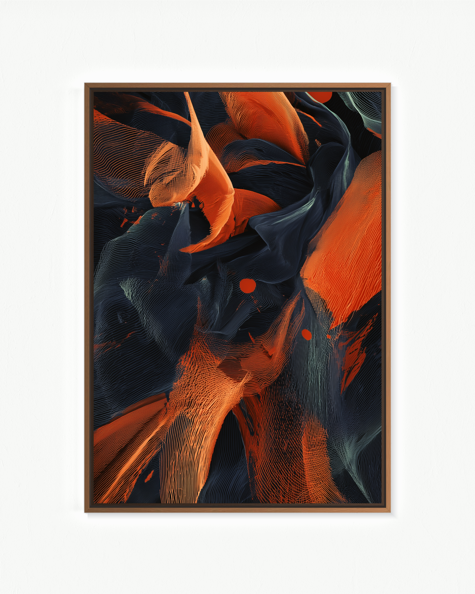 Combustión · 70 × 100 cm