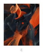 Combustión · 70 × 100 cm