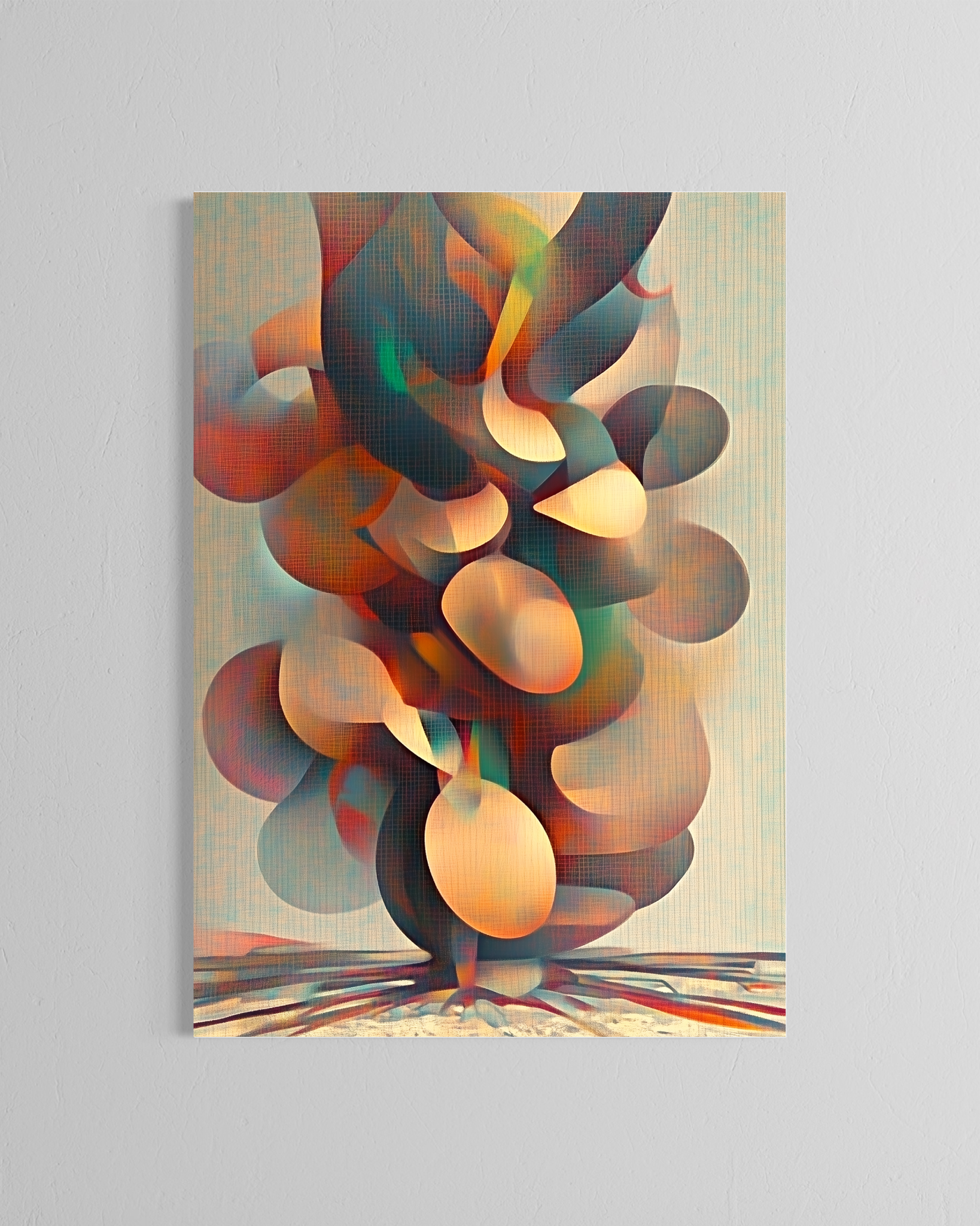 Monumento a la vóragine · 70 × 100 cm