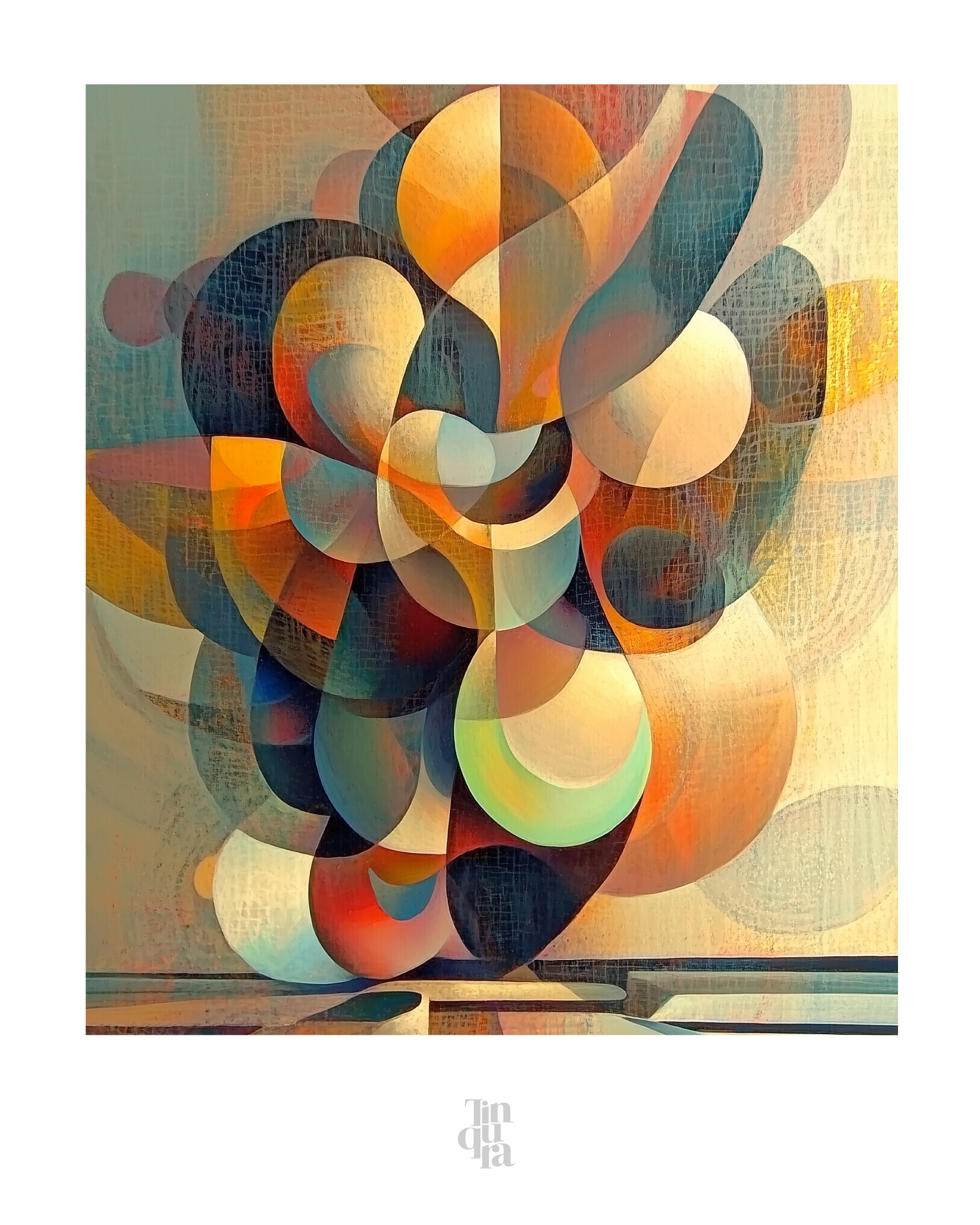 Monumento a la vorágine II · 70 × 100 cm