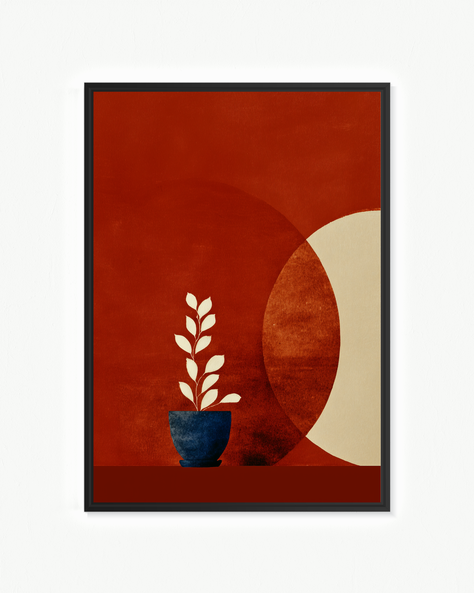 Rama blanca · 70 × 100 cm