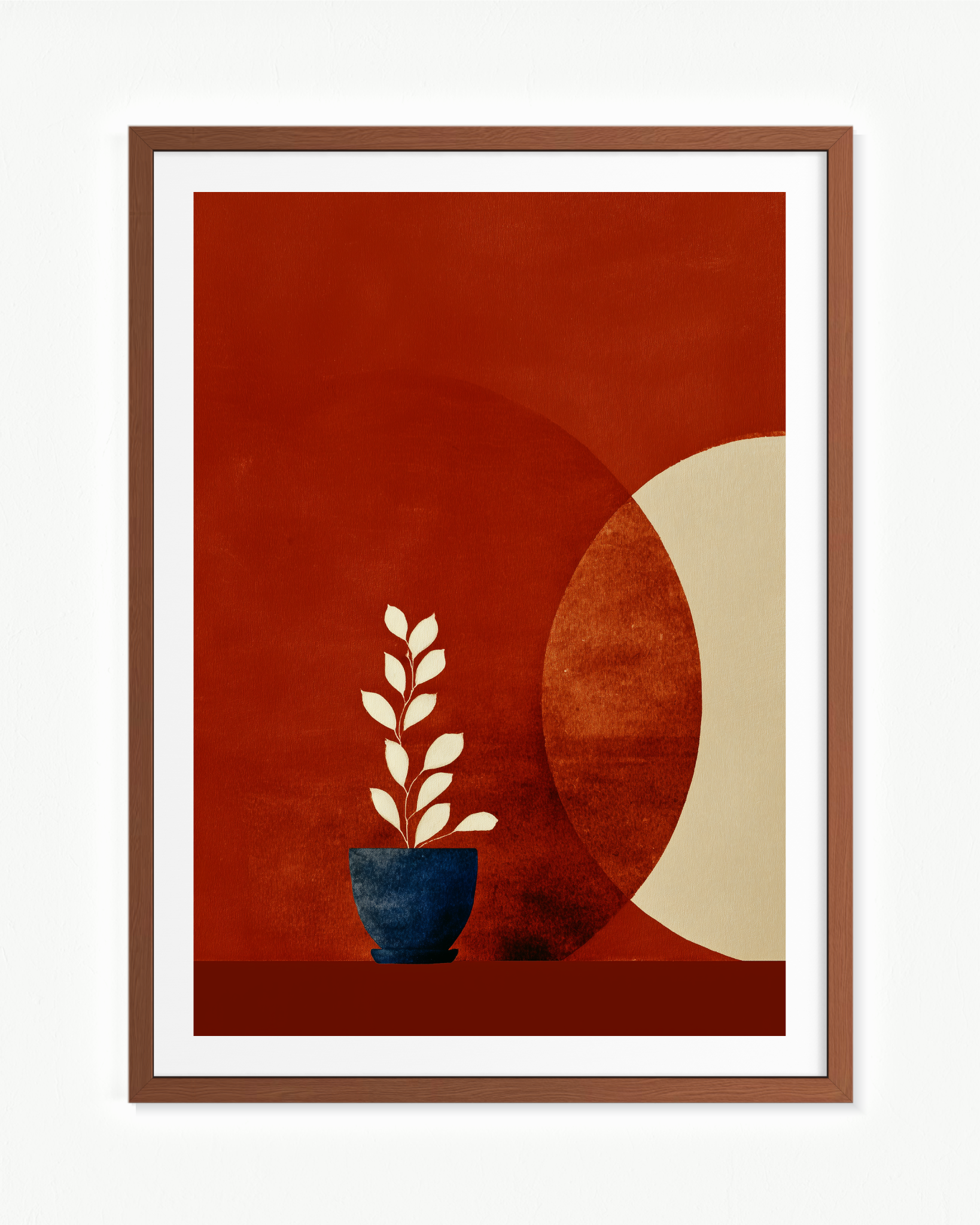 Rama blanca · 70 × 100 cm