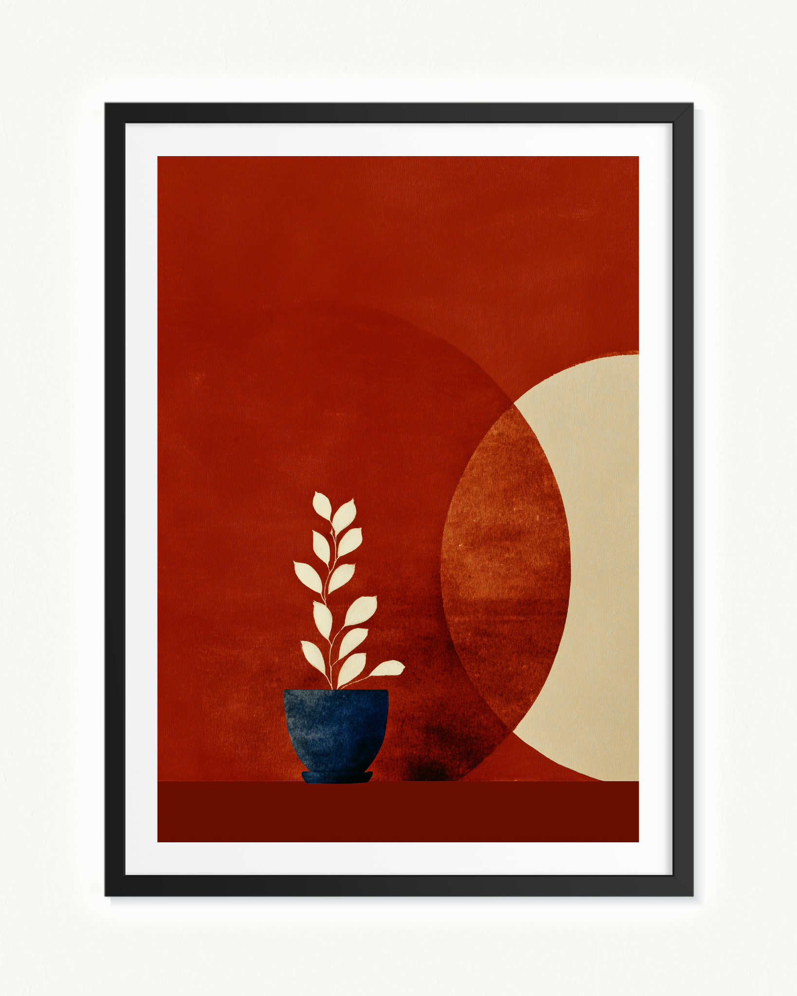 Rama blanca · 70 × 100 cm