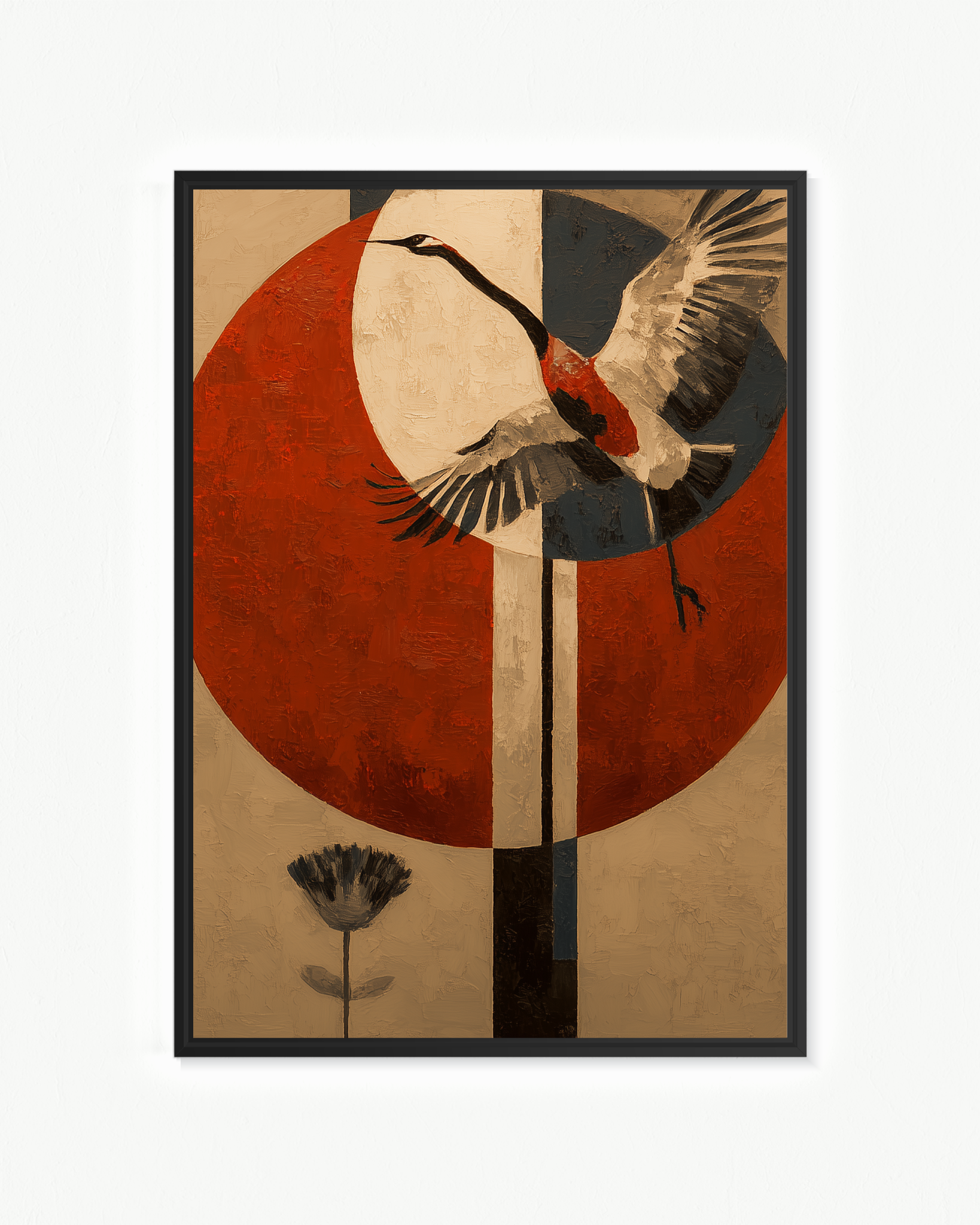 La ceremonia del ave · 70 × 100 cm