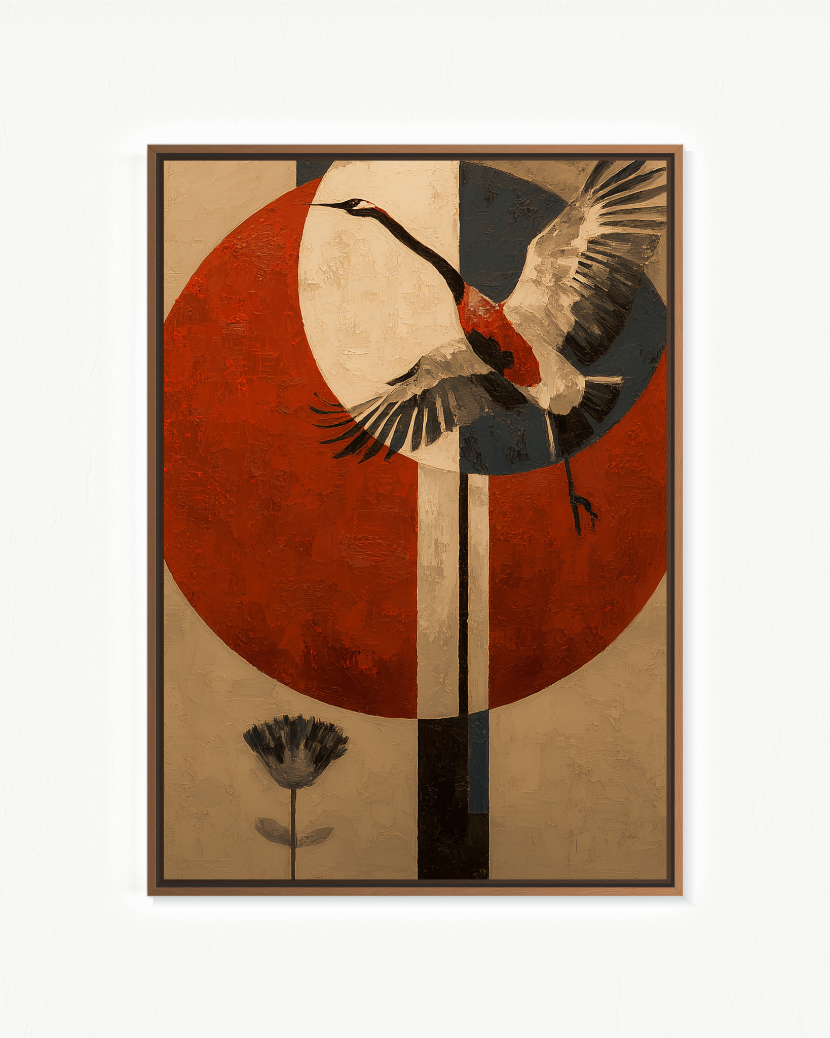 La ceremonia del ave · 70 × 100 cm