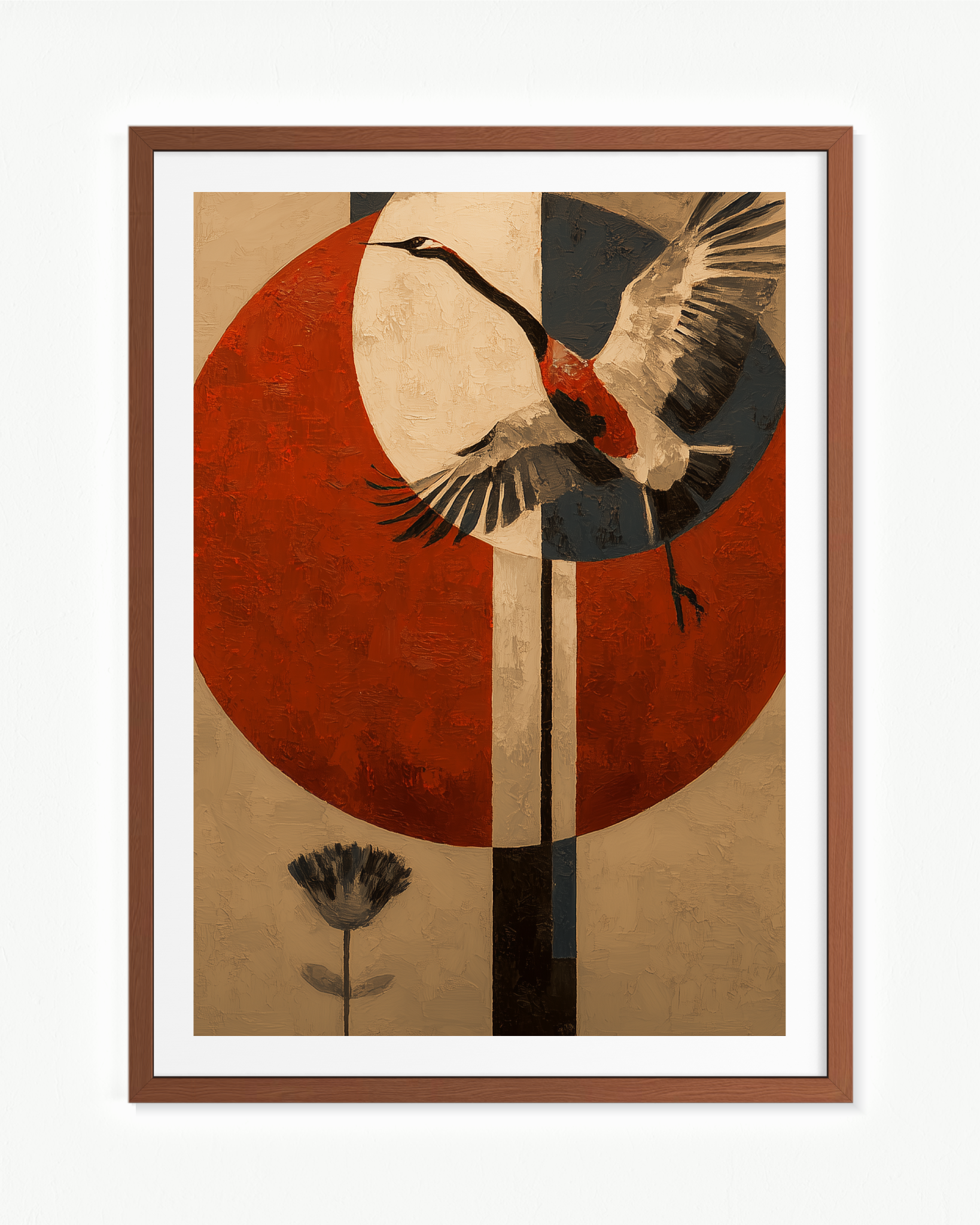 La ceremonia del ave · 70 × 100 cm