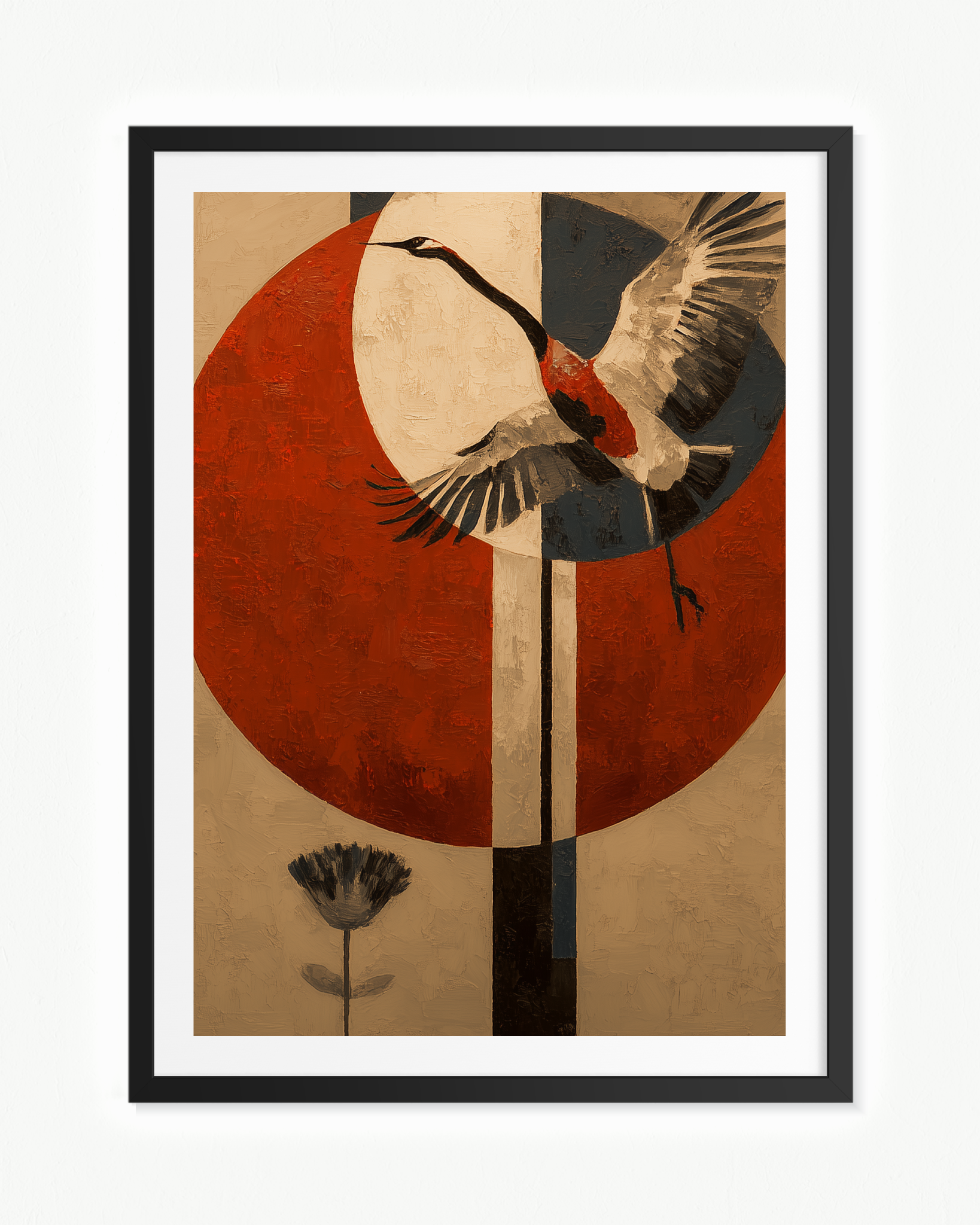 La ceremonia del ave · 70 × 100 cm
