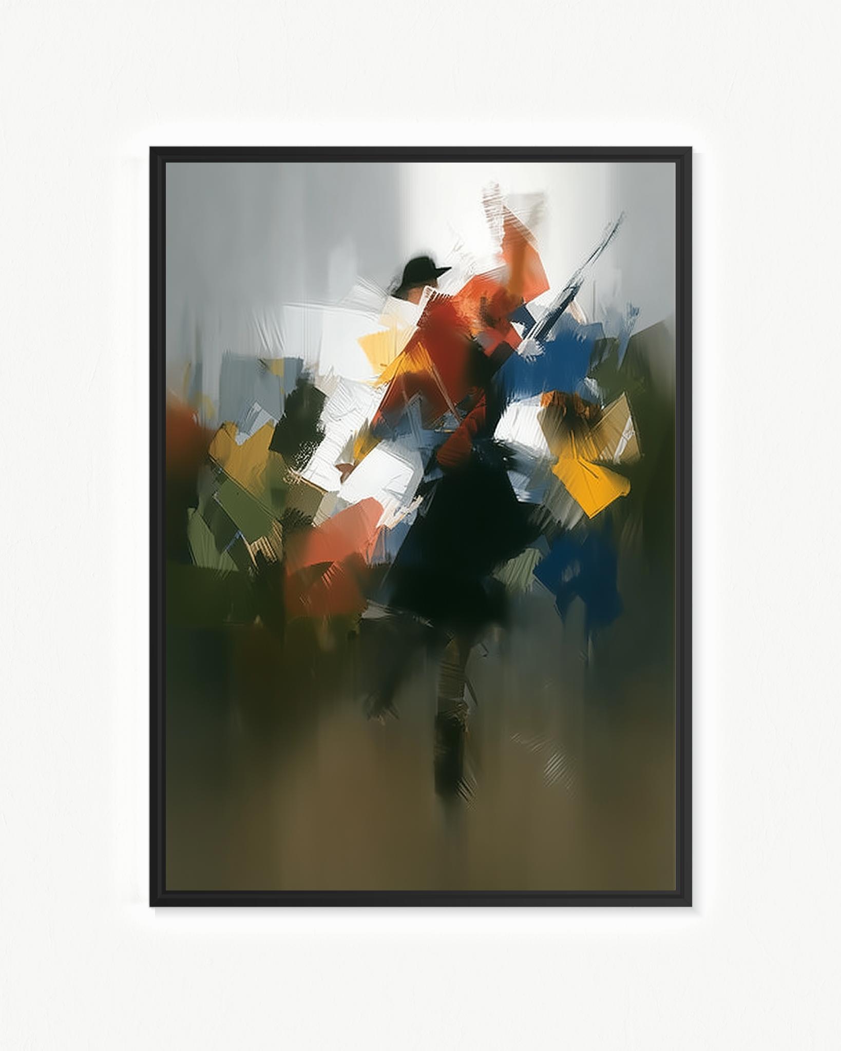 Danza del Quijote · 70 × 100 cm