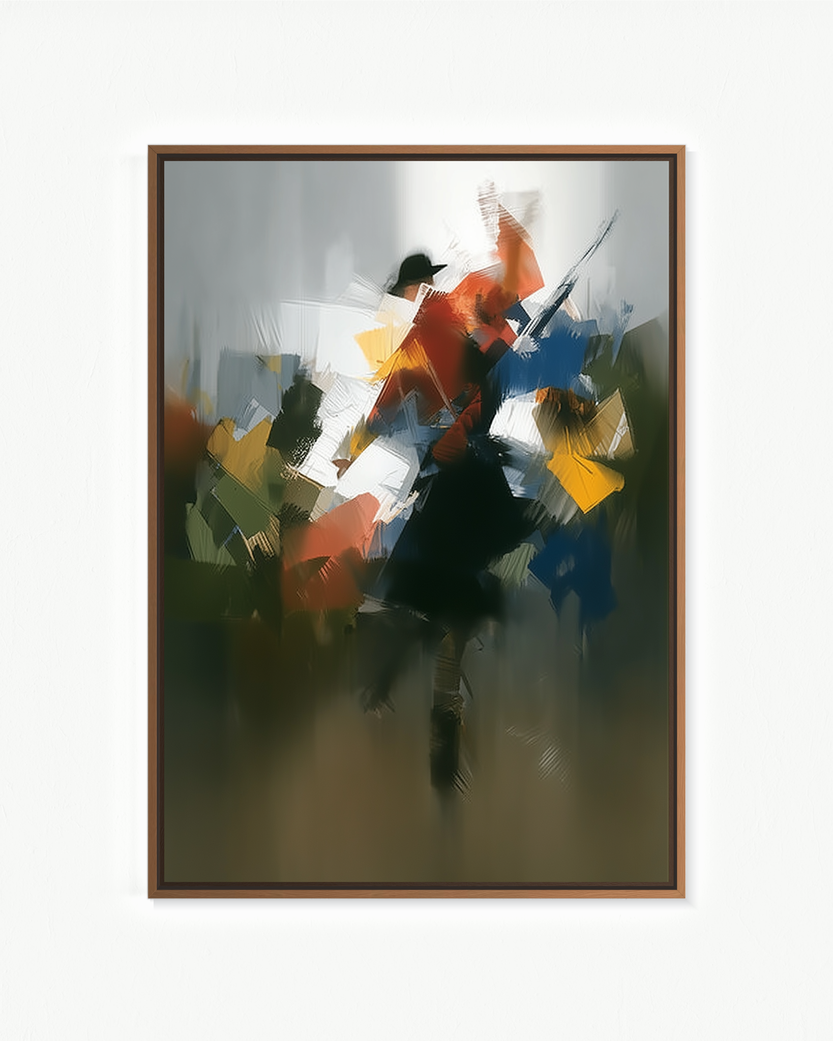 Danza del Quijote · 70 × 100 cm