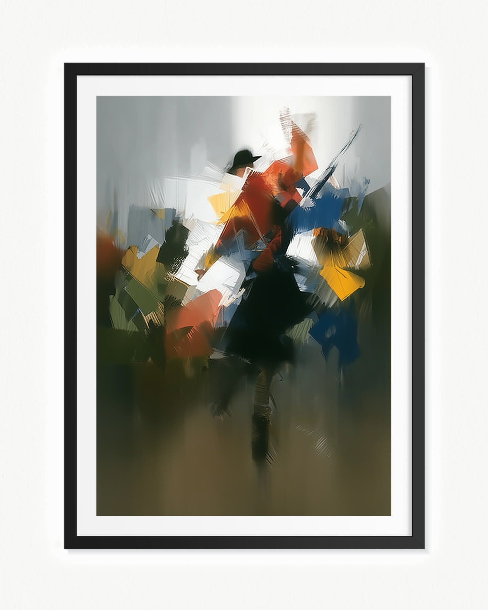 Danza del Quijote · 70 × 100 cm