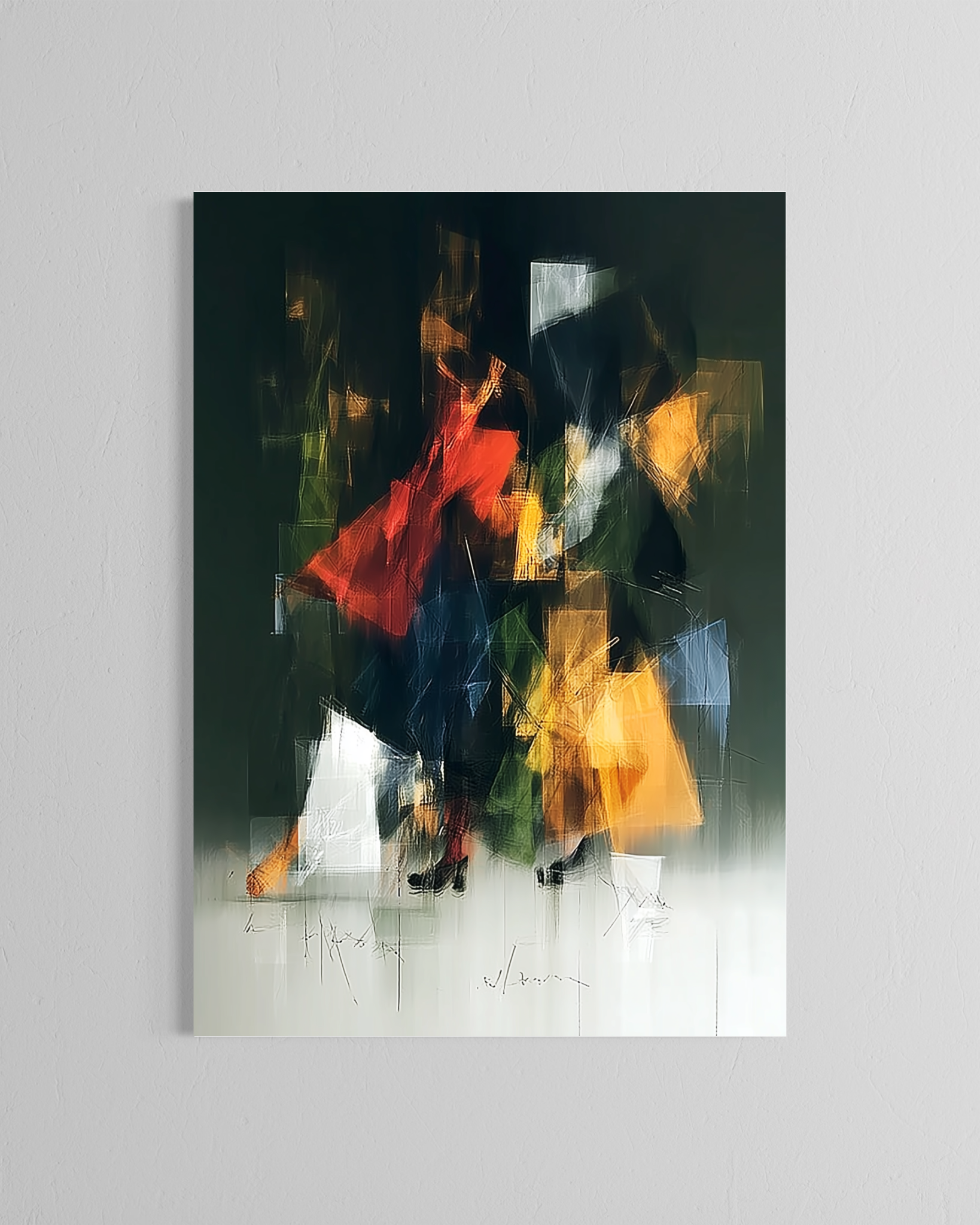 Desfile · 70 × 100 cm