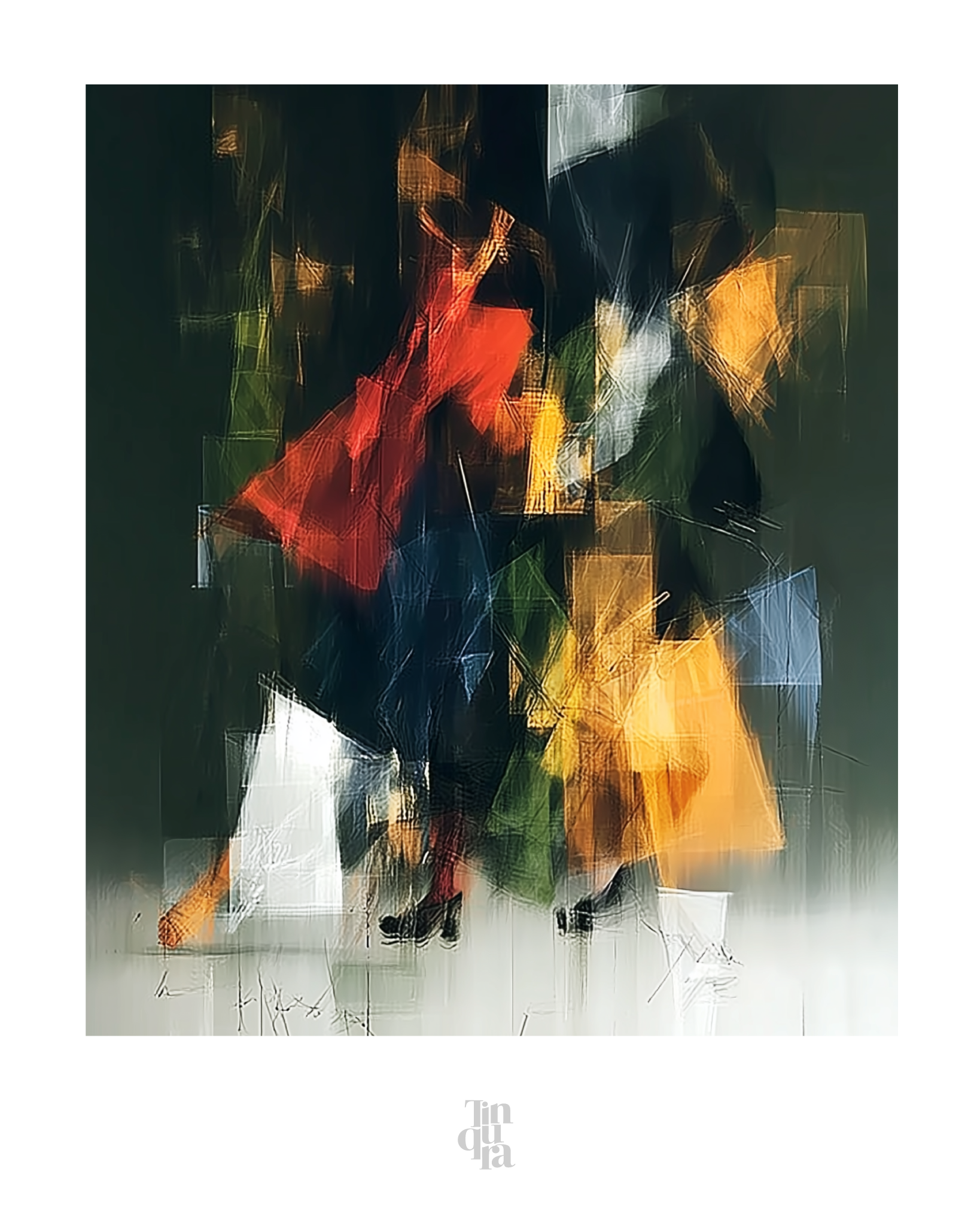 Desfile · 70 × 100 cm