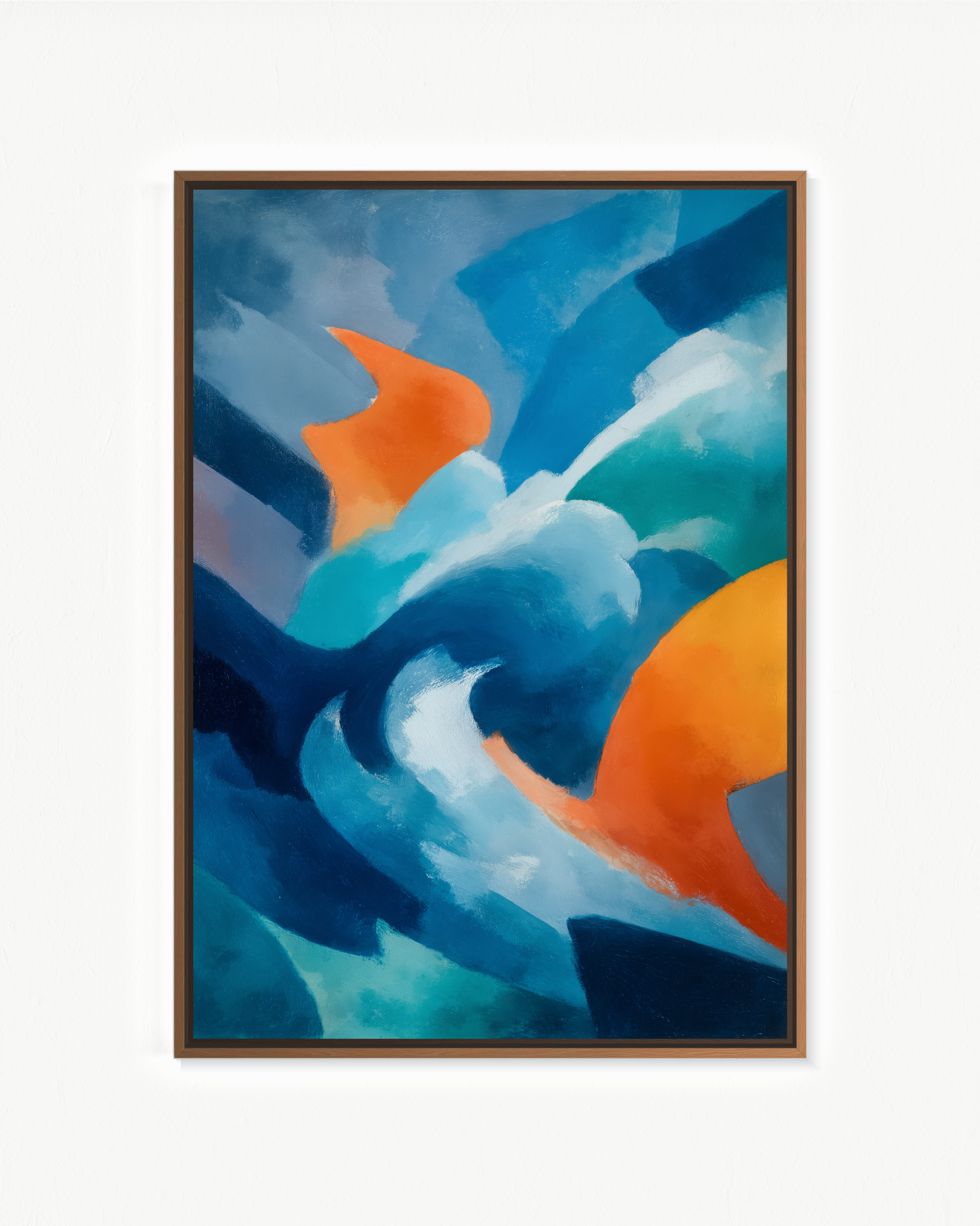 Cardumen aéreo · 70 × 100 cm