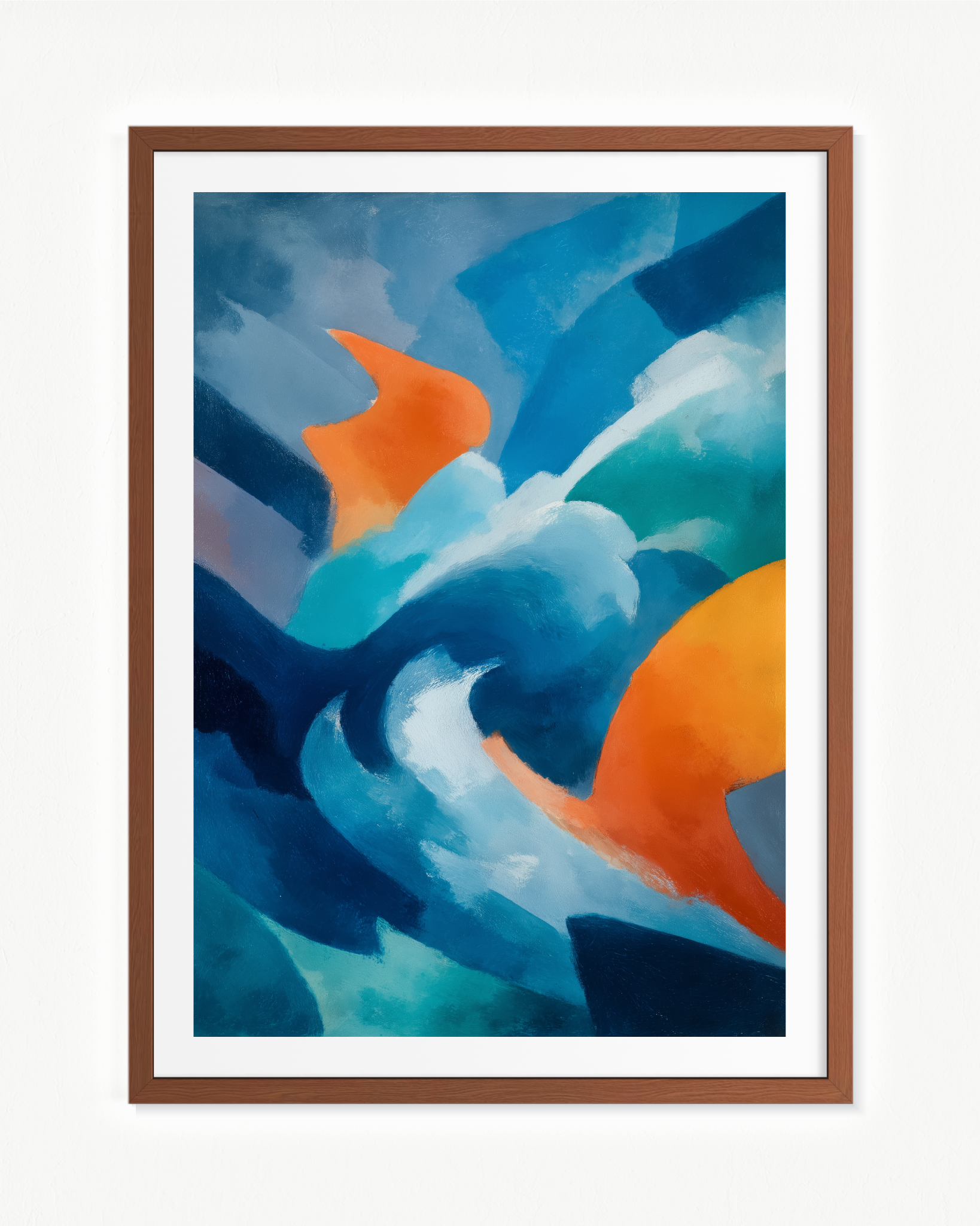Cardumen aéreo · 70 × 100 cm