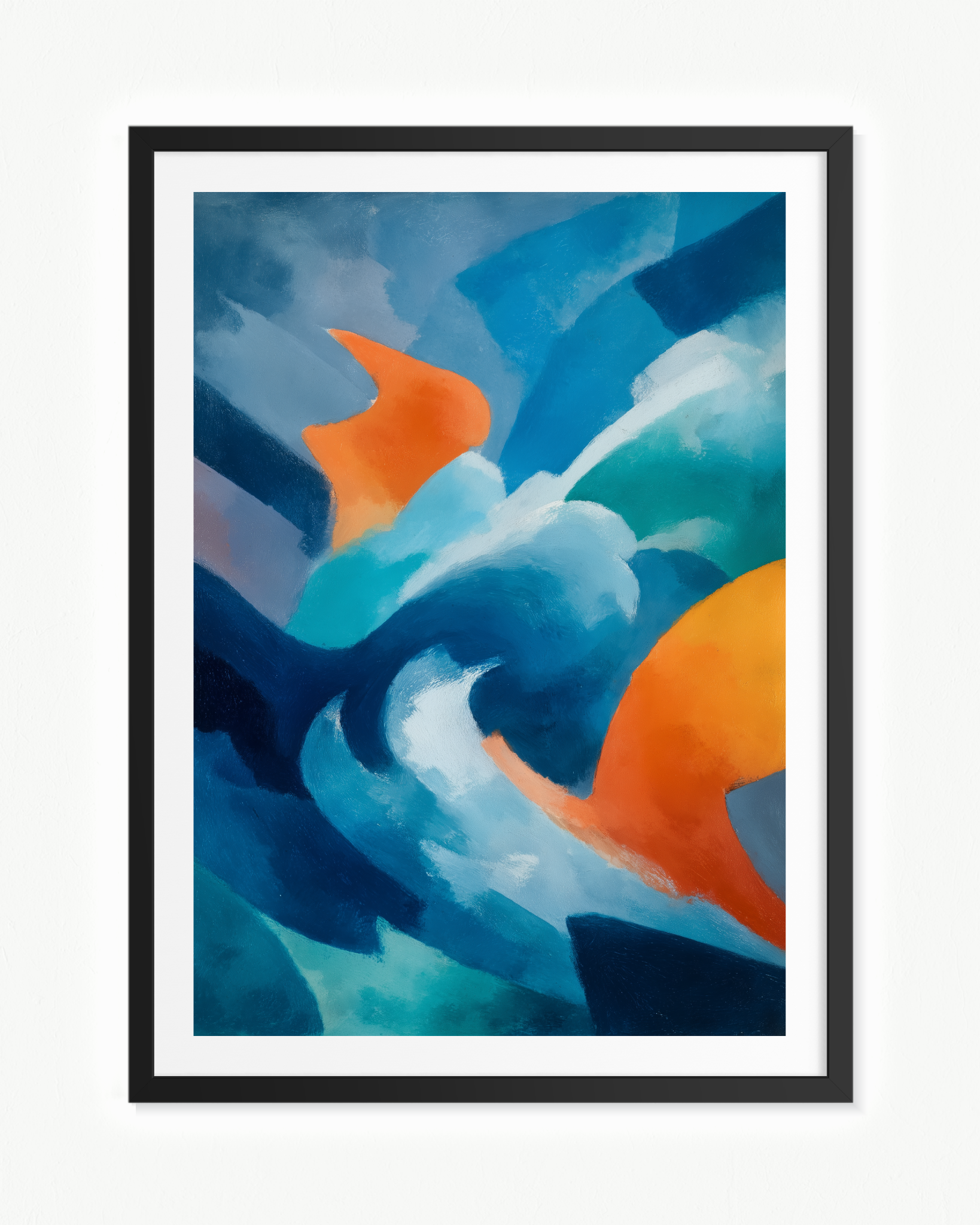 Cardumen aéreo · 70 × 100 cm