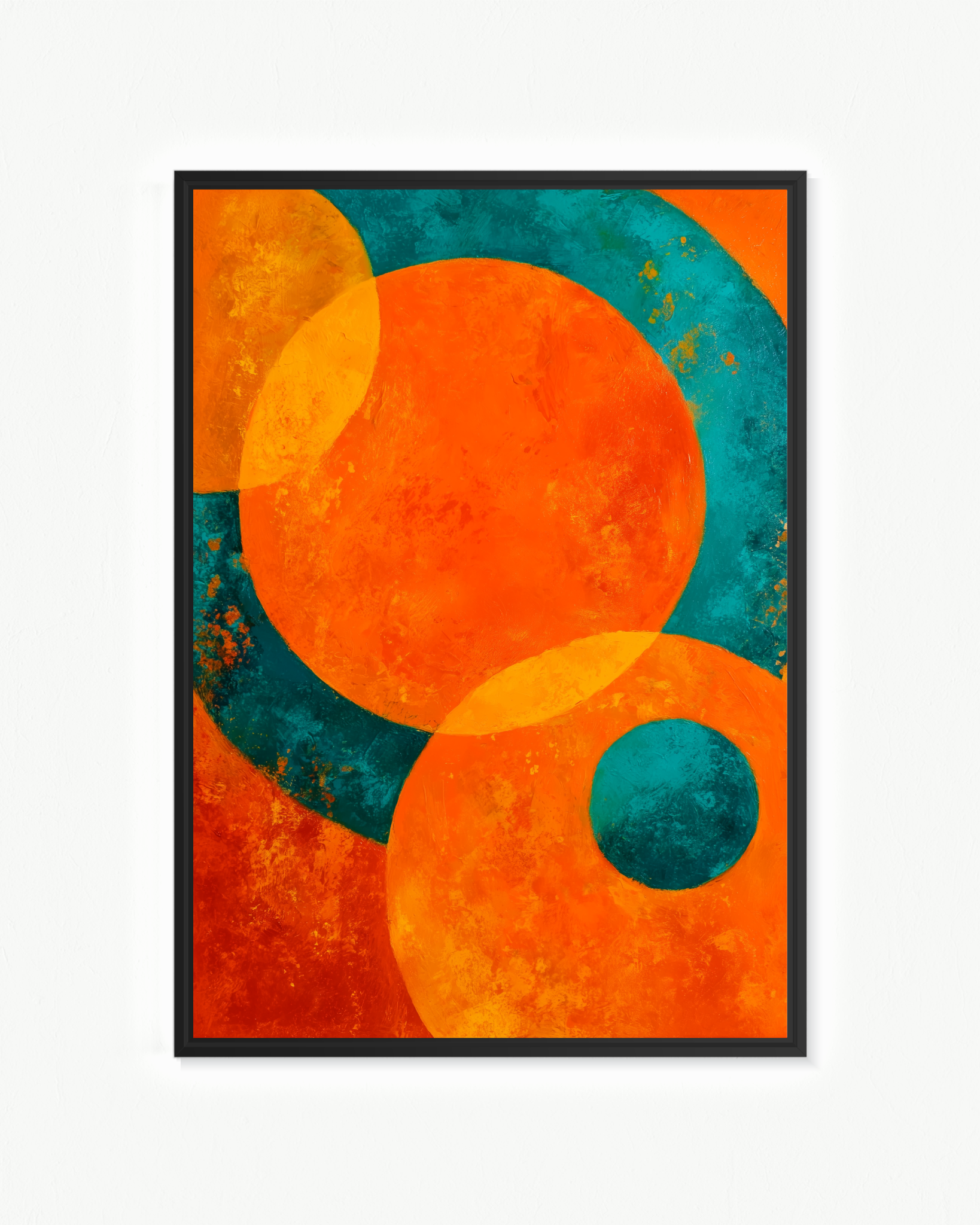 OBRA0126 – 70 x 100 cm — Flotante Marrón, 70 × 100 cm