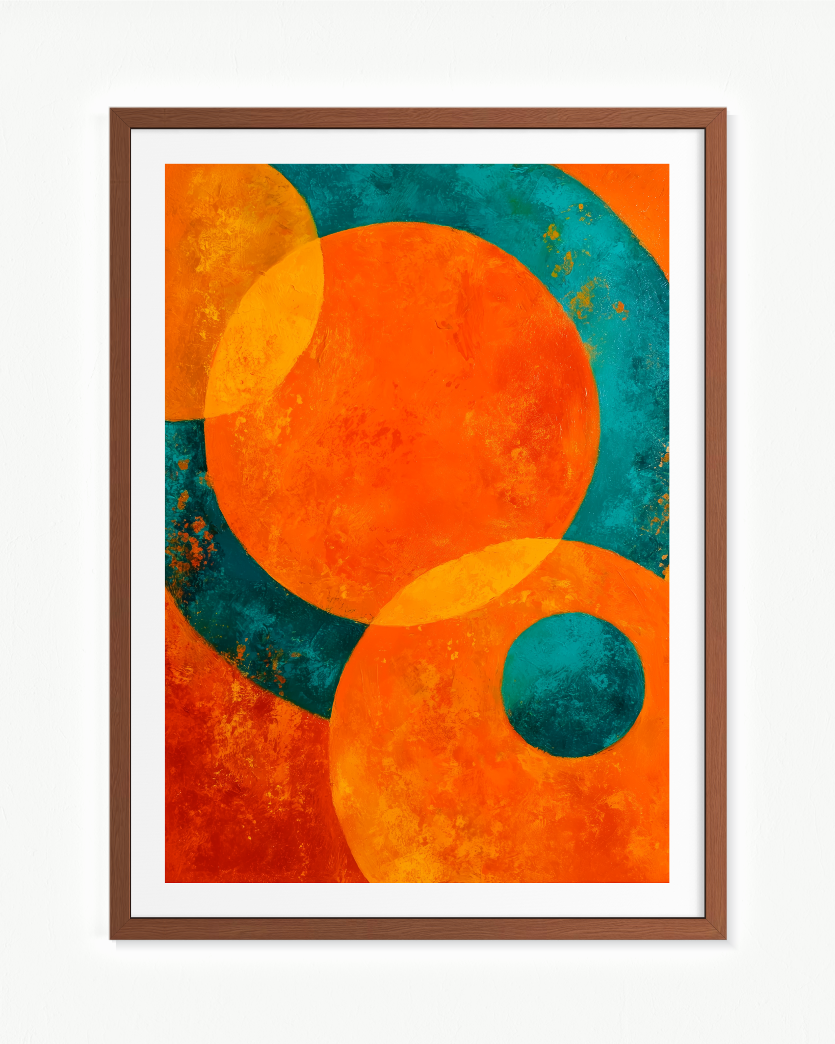 OBRA0126 – 70 x 100 cm — Paspartú Marrón, 70 × 100 cm