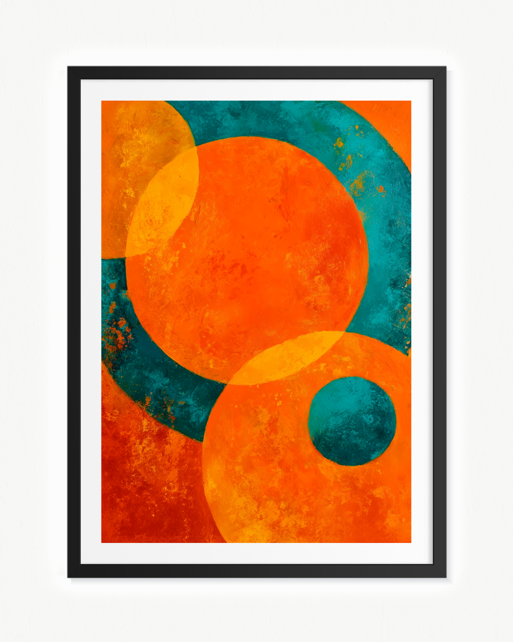 OBRA0126 – 70 x 100 cm — Paspartú Negro, 70 × 100 cm