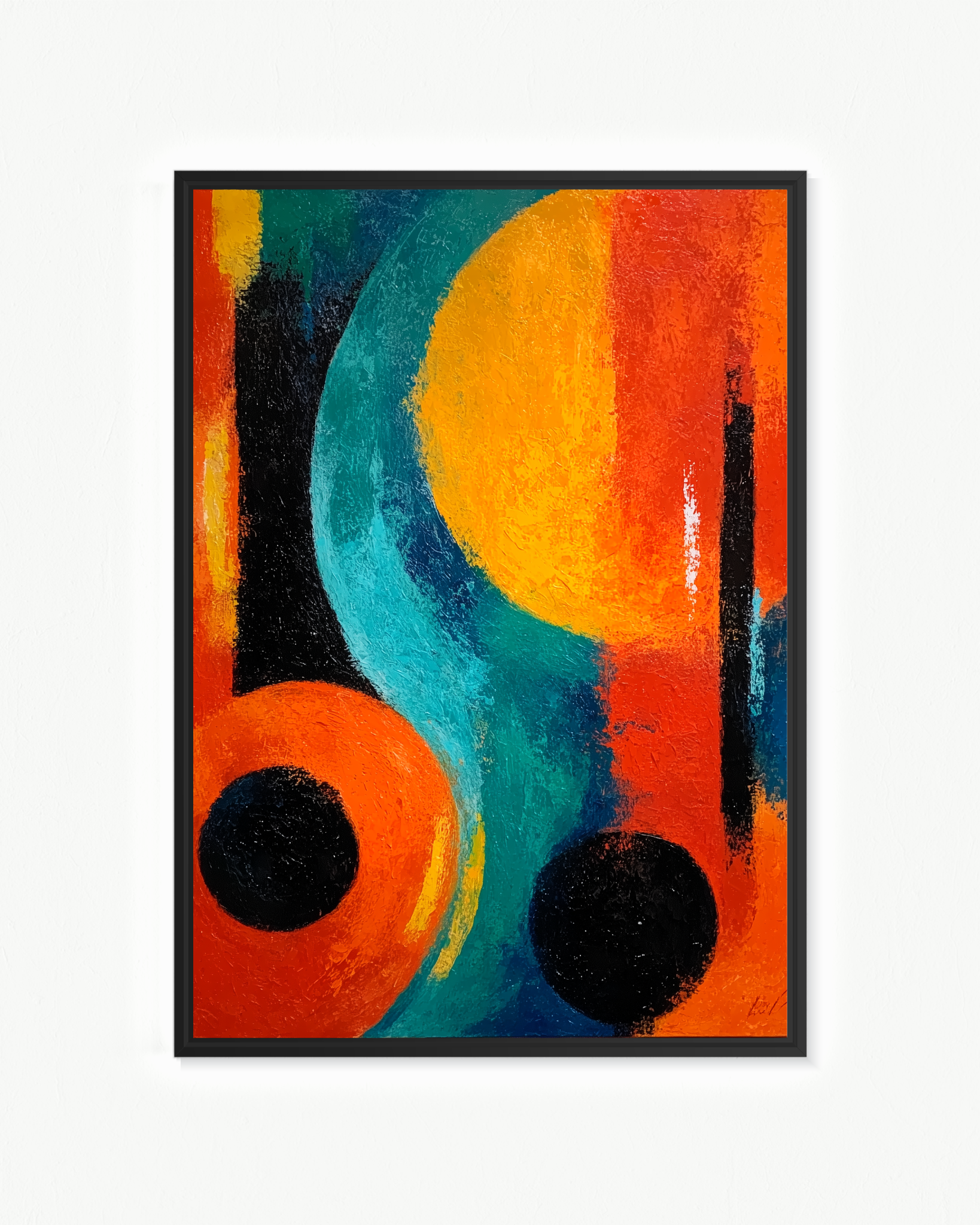 Sistema de tres · 70 × 100 cm