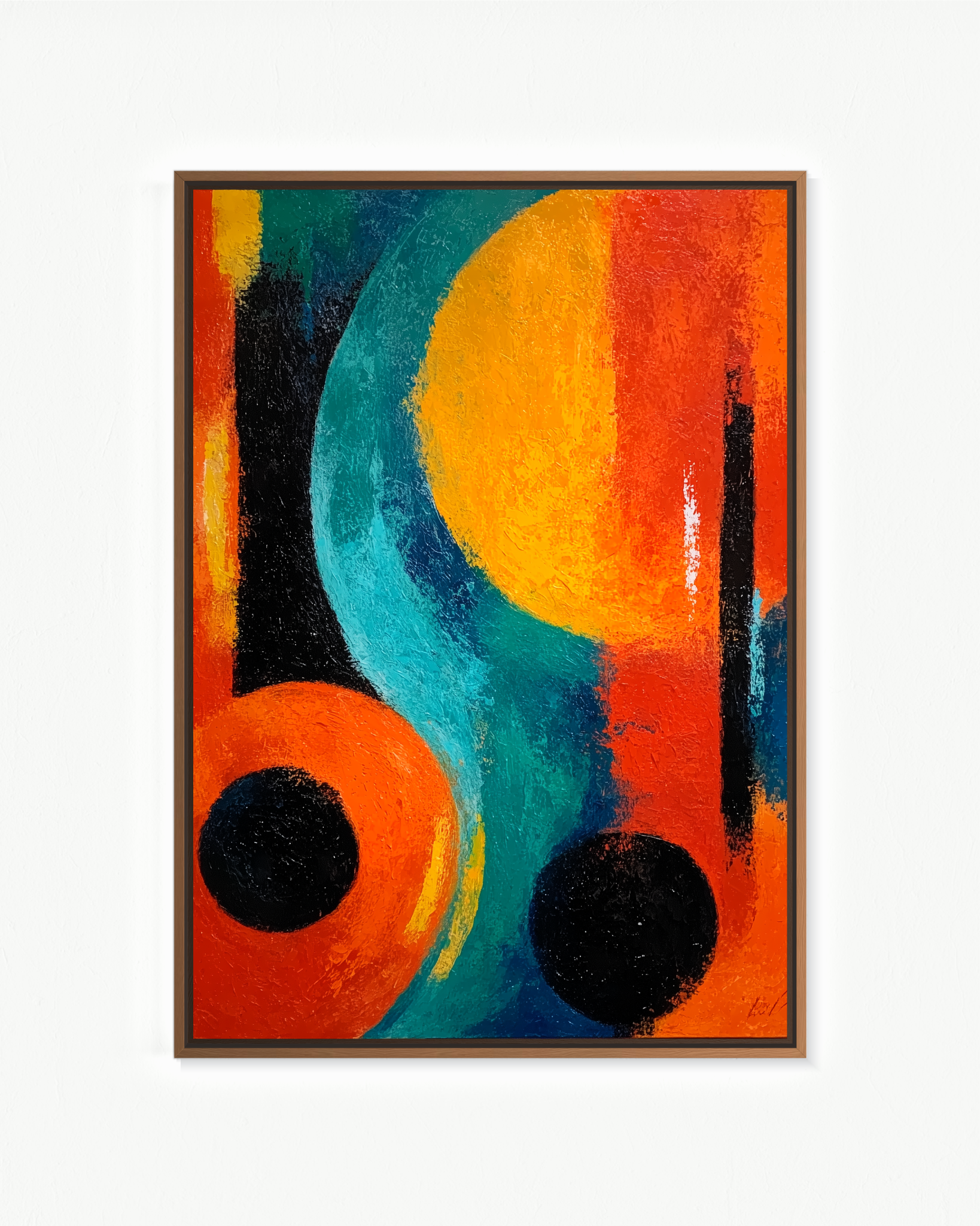 Sistema de tres · 70 × 100 cm