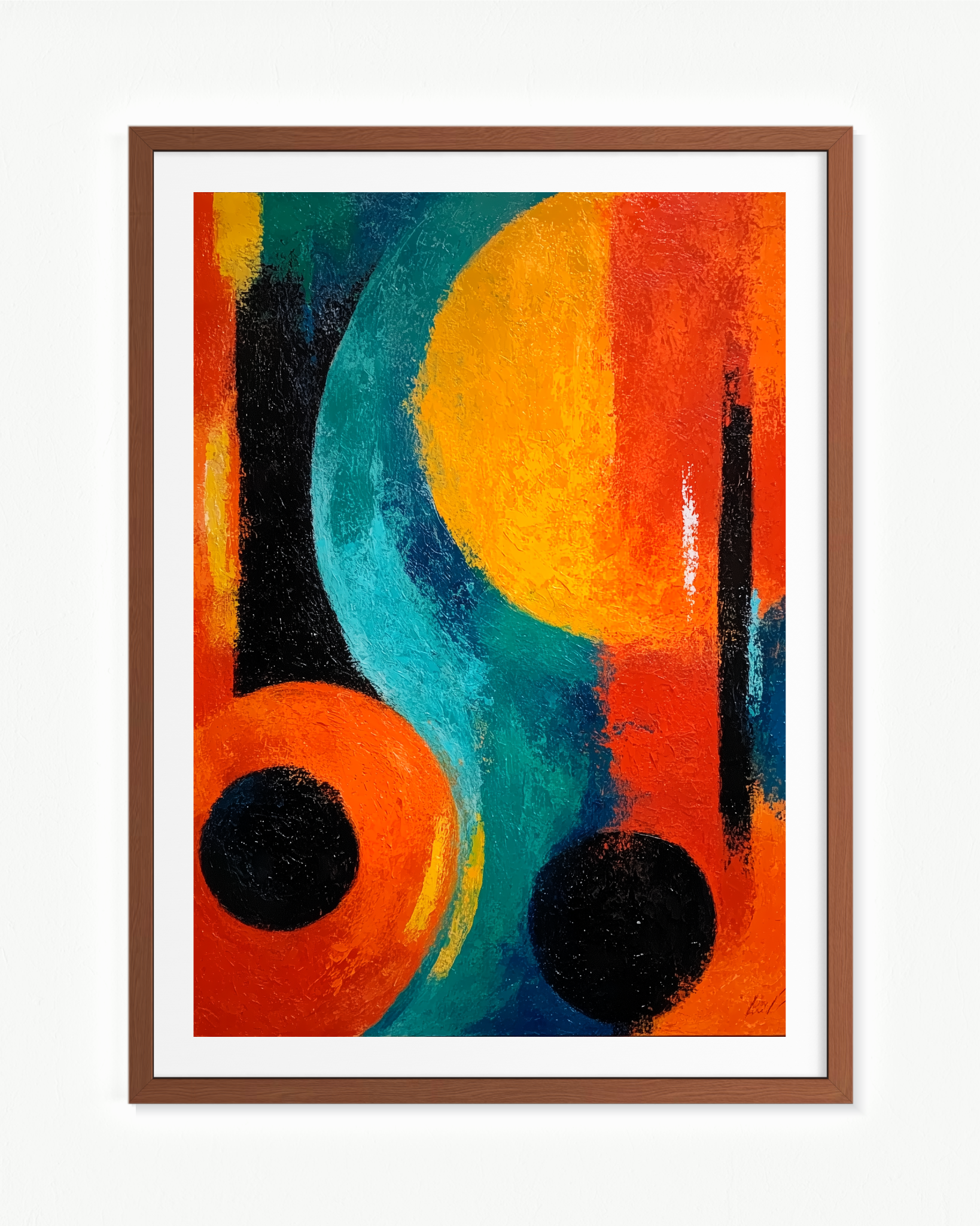 Sistema de tres · 70 × 100 cm