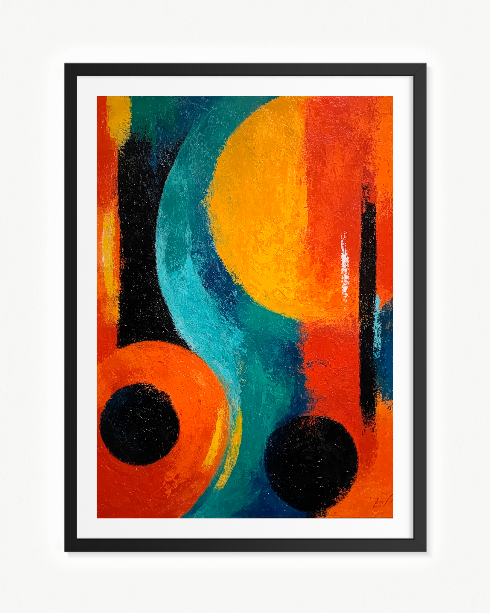 Sistema de tres · 70 × 100 cm